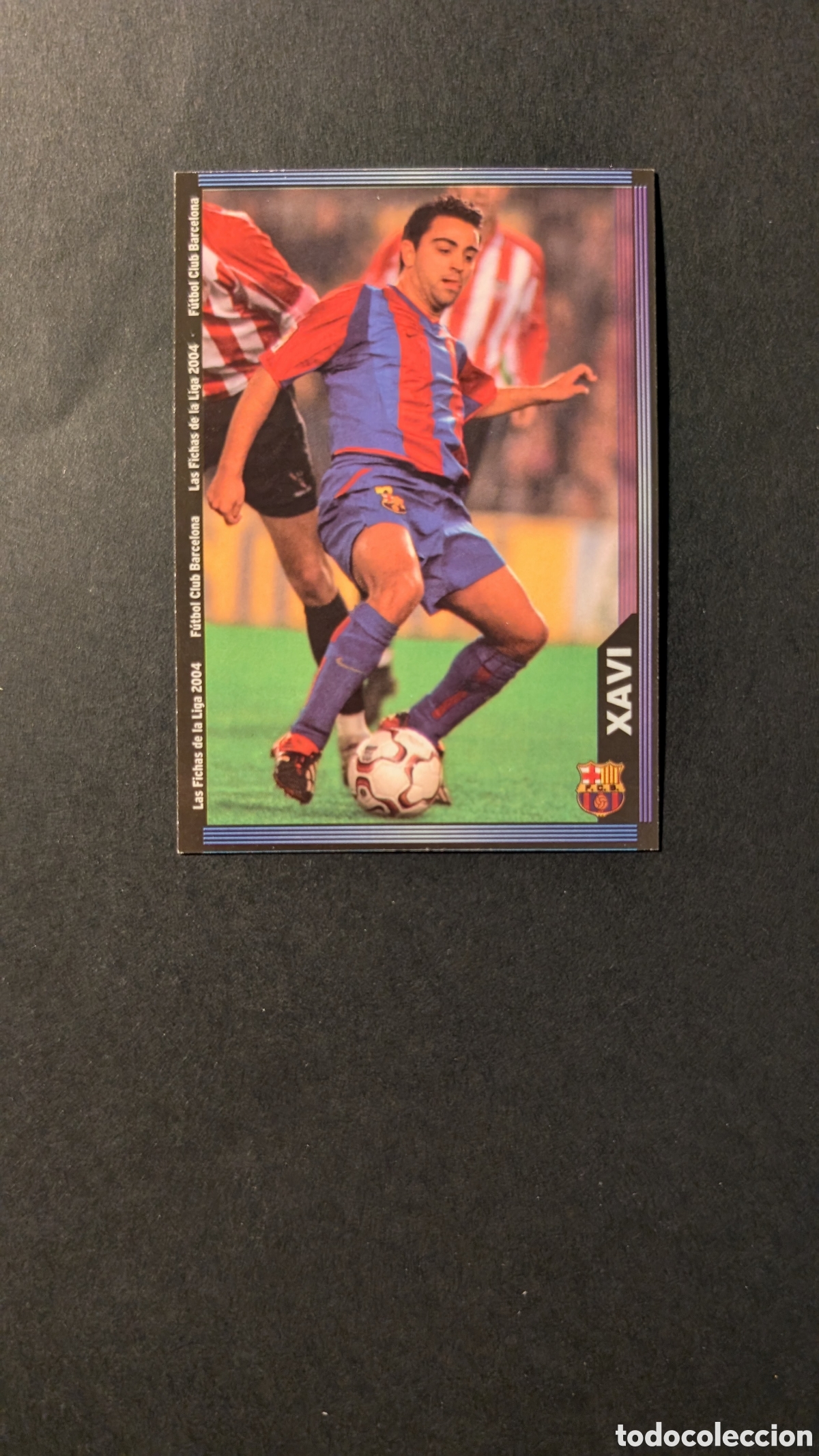 Cromos de Futebol: XAVI 150 BARCELONA FICHAS DE LA LIGA 2003/2004 03 04 MUNDICROMO