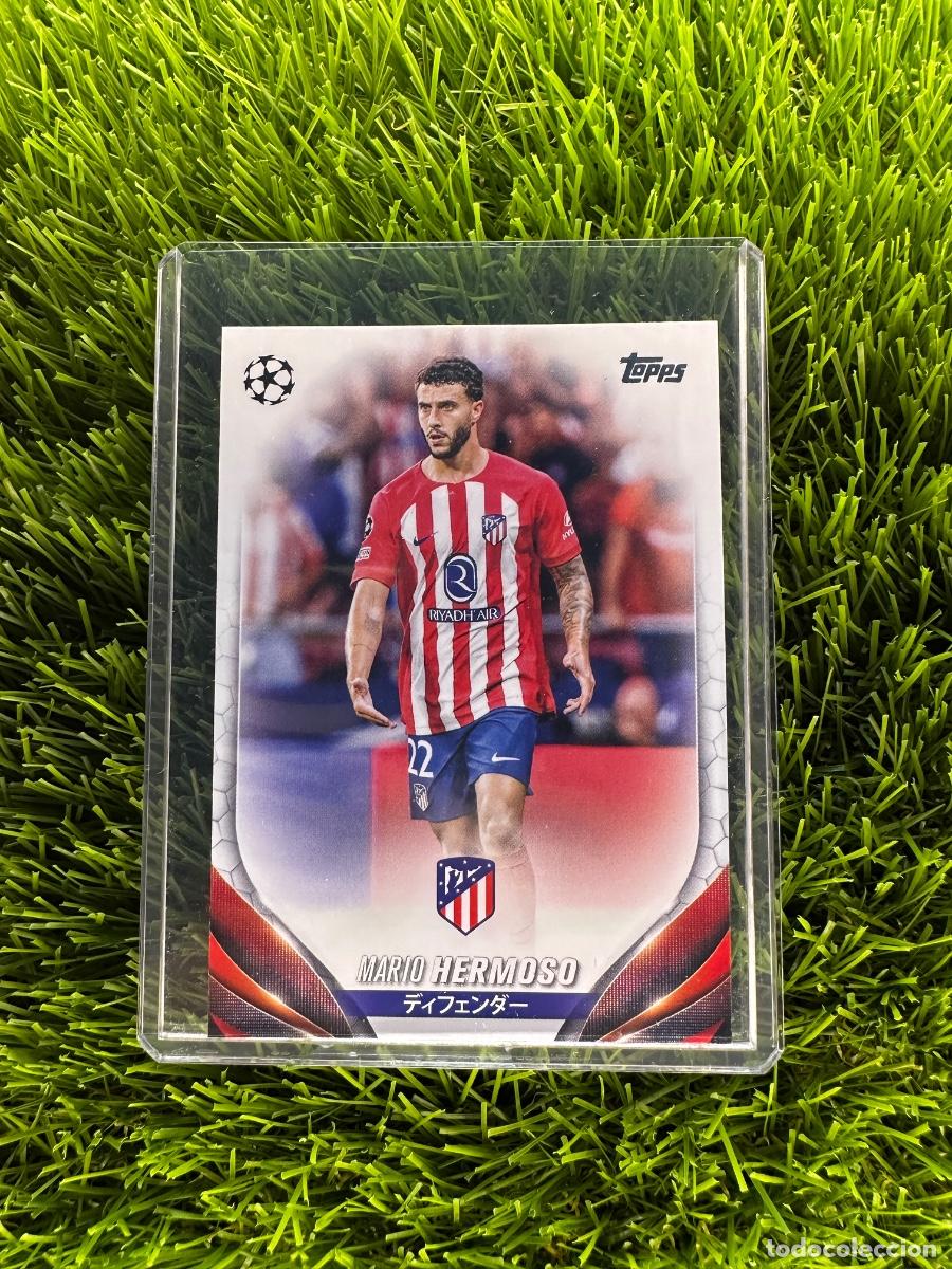 Cromos de F&uacute;tbol: N&ordm; 106 Mario Hermoso Atl&eacute;tico de Madrid Topps UEFA Clubs Competitions Japan Edition 23 24