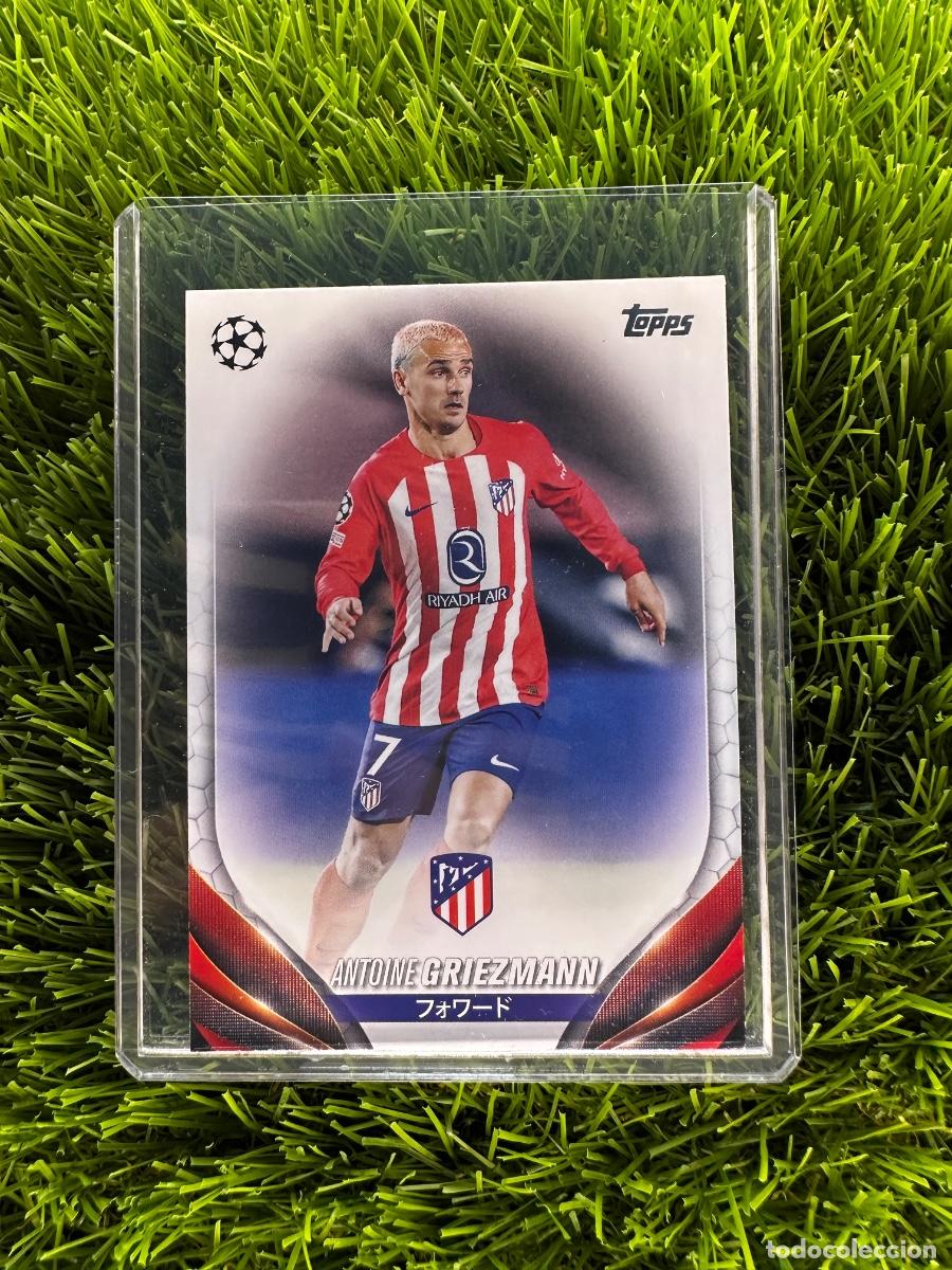 Cromos de F&uacute;tbol: N&ordm; 190 Antoine Griezmann Atl&eacute;tico de Madrid Topps UEFA Clubs Competitions Japan Edition 23 24