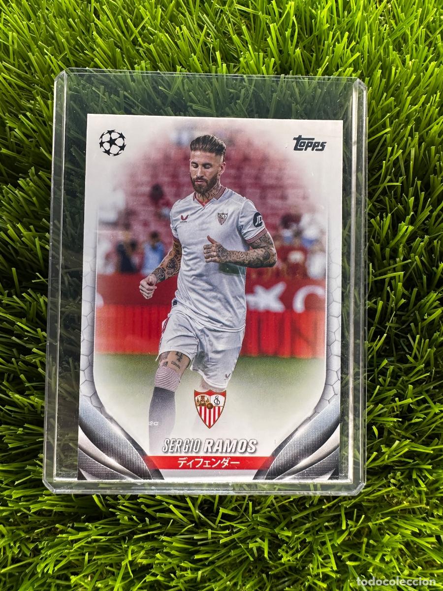 Cromos de Futebol: N&ordm; 197 Sergio Ramos Sevilla FC Topps UEFA Clubs Competitions Japan Edition 23 24