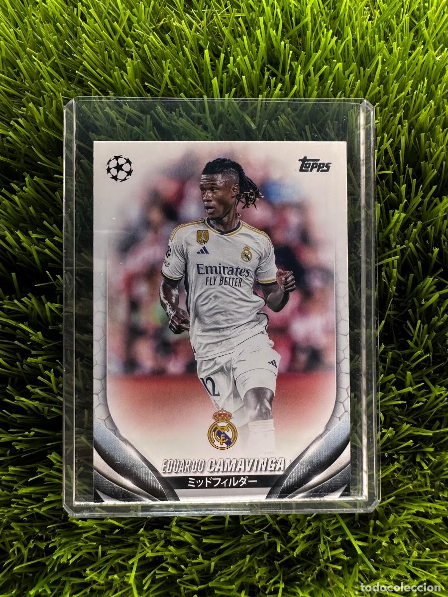 Cromos de Futebol: N&ordm; 36 Eduardo Camavinga Real Madrid CF Topps UEFA Clubs Competitions Japan Edition 23 24