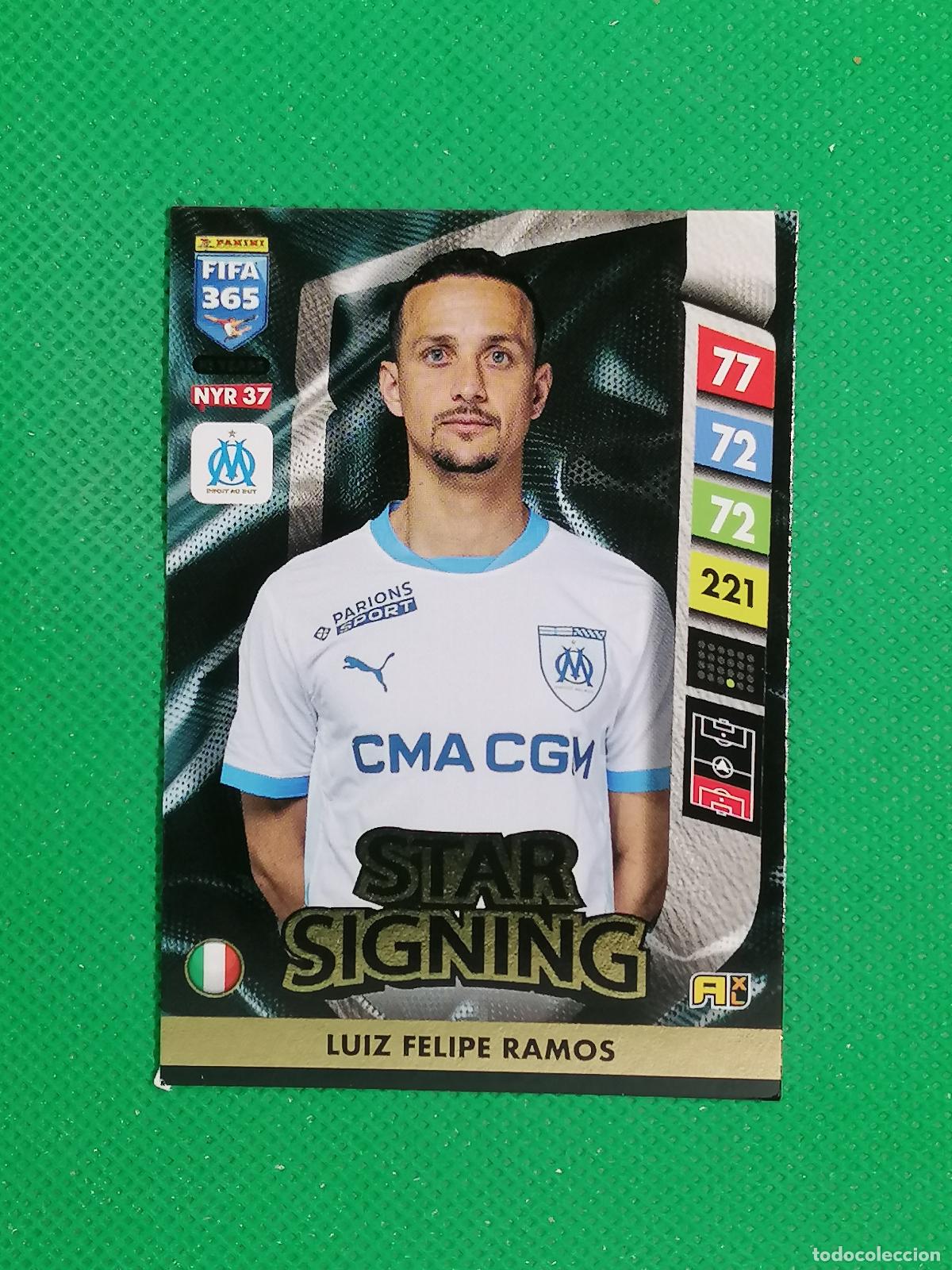 Cromos de F&uacute;tbol: NYR37 FELIPE RAMOS MARSEILLA STAR SIGNING ⚽ NEW YEAR REVOLUTION ADRENALYN FIFA 365 2024 2025 24 25 ⚽