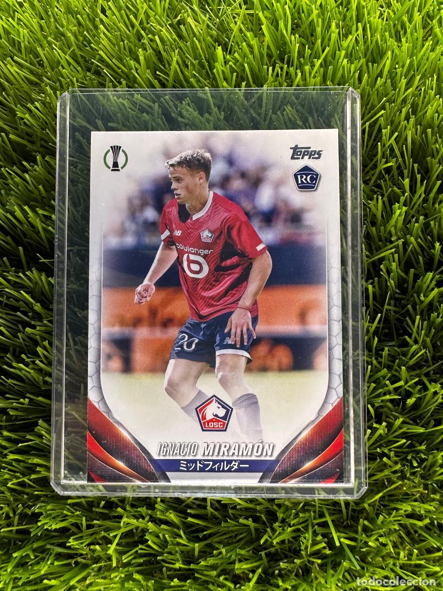 Cromos de F&uacute;tbol: N&ordm; 3 Ignacio Miram&oacute;n Rookie Card Lille Topps UEFA Clubs Competitions Japan Edition 23 24