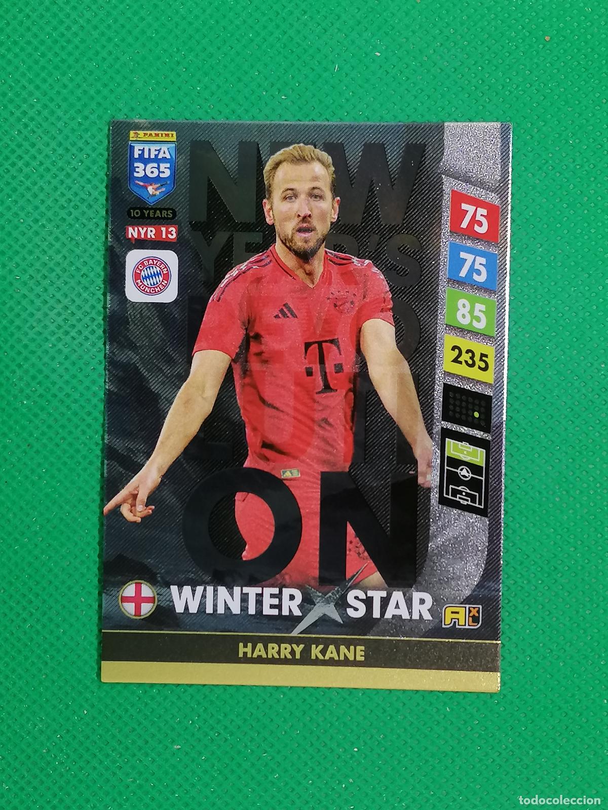 Cromos de F&uacute;tbol: NYR13 HARRY KANE BAYERN WINTER STAR⚽NEW YEAR REVOLUTION ADRENALYN FIFA 365 2024 2025 24 25 ⚽