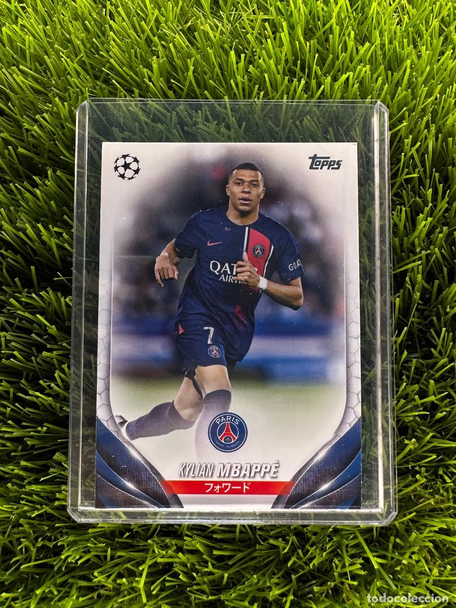 Cromos de F&uacute;tbol: N&ordm; 21 Kylian Mbapp&eacute; Paris Saint-Germain Topps UEFA Clubs Competitions Japan Edition 23 24