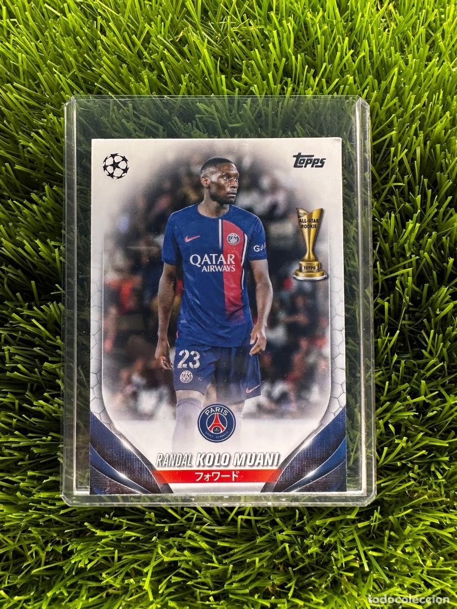 Cromos de F&uacute;tbol: N&ordm; 70 Randal Kolo Muani Paris Saint-Germain Topps UEFA Clubs Competitions Japan Edition 23 24