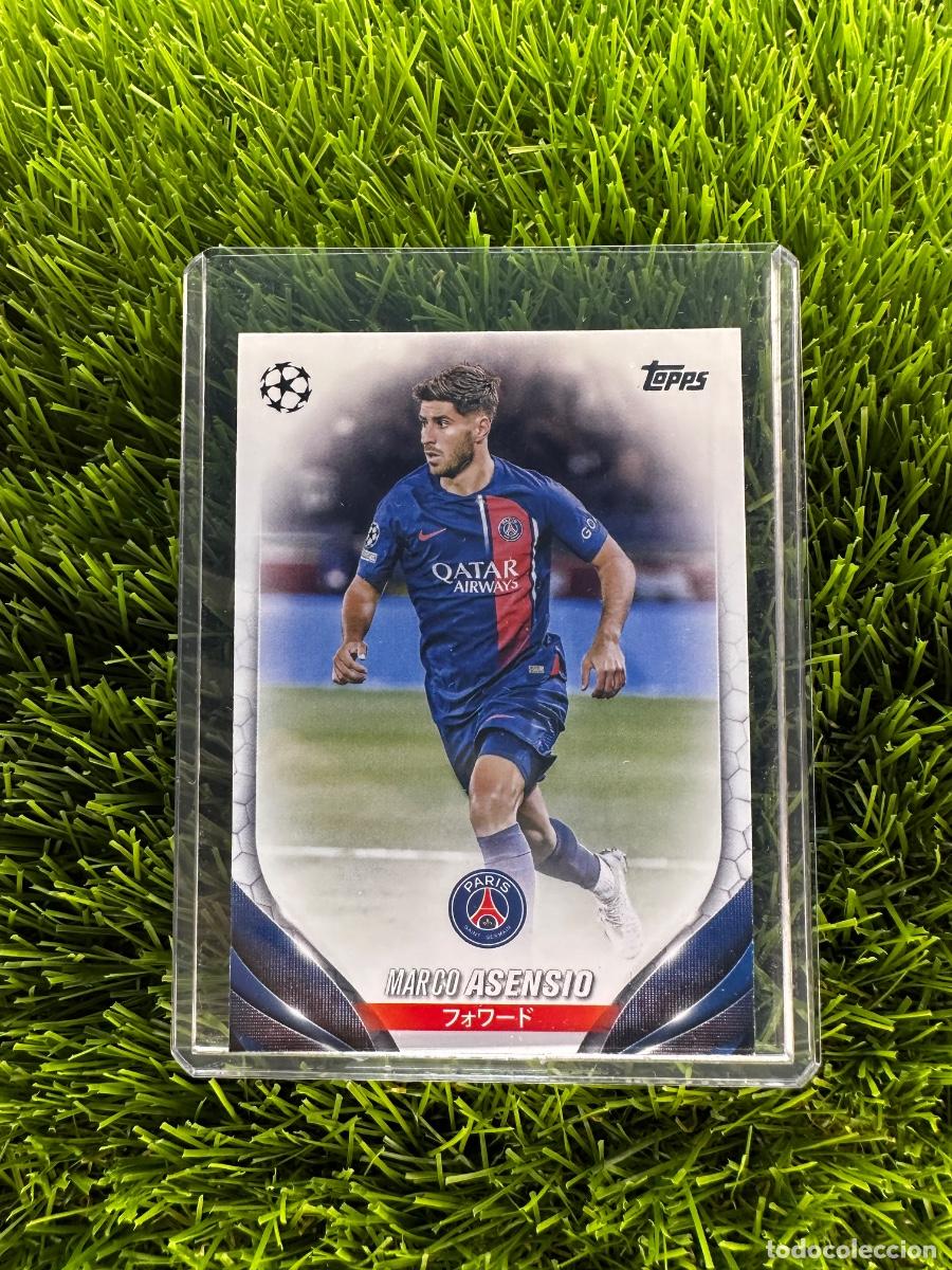 Cromos de F&uacute;tbol: N&ordm; 97 Marco Asensio Paris Saint-Germain Topps UEFA Clubs Competitions Japan Edition 23 24