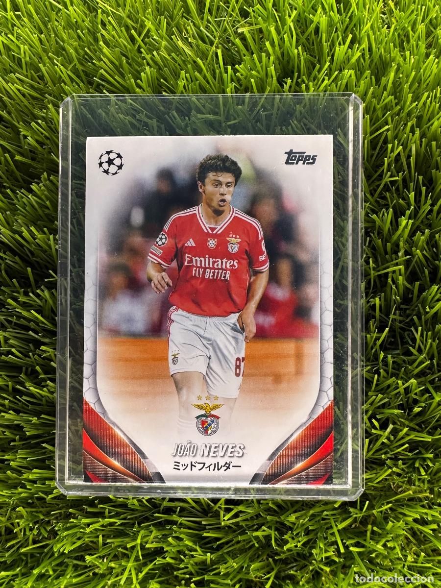 Cromos de F&uacute;tbol: N&ordm; 146 Joao Neves SL Benfica Topps UEFA Clubs Competitions Japan Edition 23 24