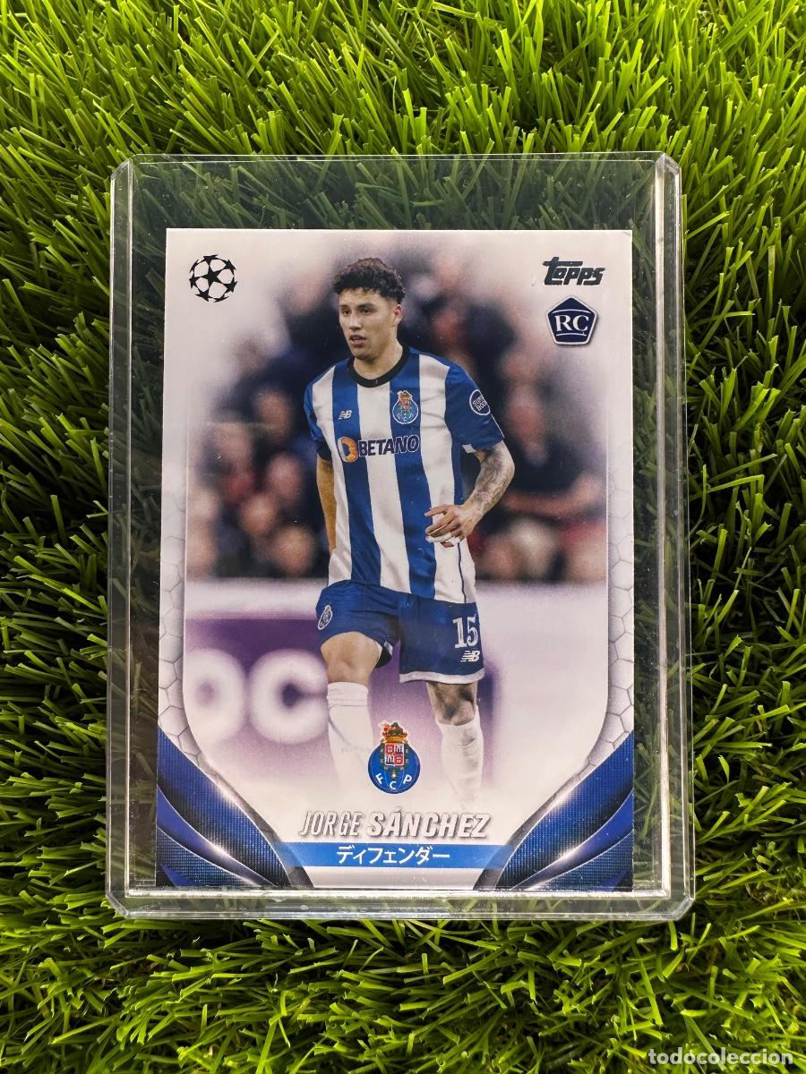 Cromos de F&uacute;tbol: N&ordm; 198 Jorge S&aacute;nchez Rookie Card Oporto Topps UEFA Clubs Competitions Japan Edition 23 24