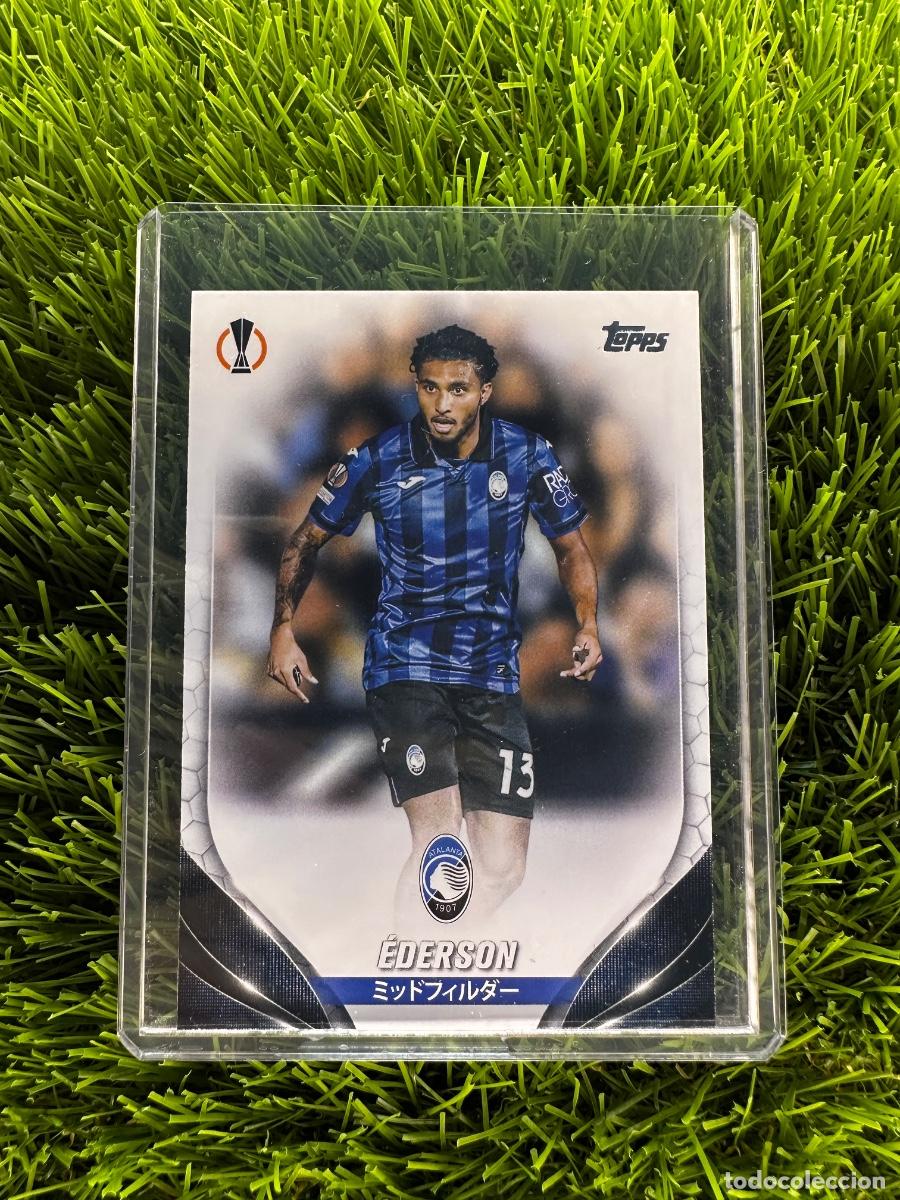 Cromos de F&uacute;tbol: N&ordm; 101 Ederson Atalanta Topps UEFA Clubs Competitions Japan Edition 23 24