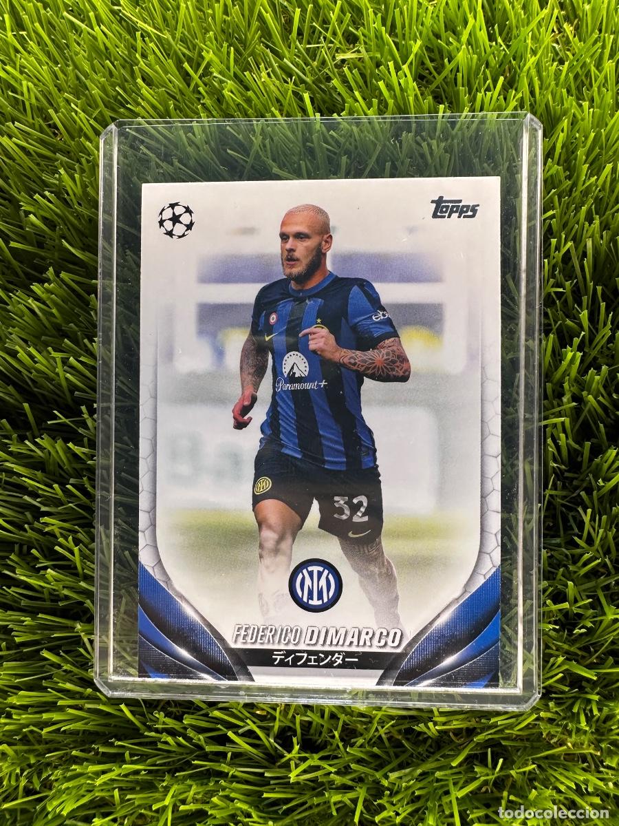 Cromos de F&uacute;tbol: N&ordm; 144 Federico Dimarco Inter de Milan Topps UEFA Clubs Competitions Japan Edition 23 24