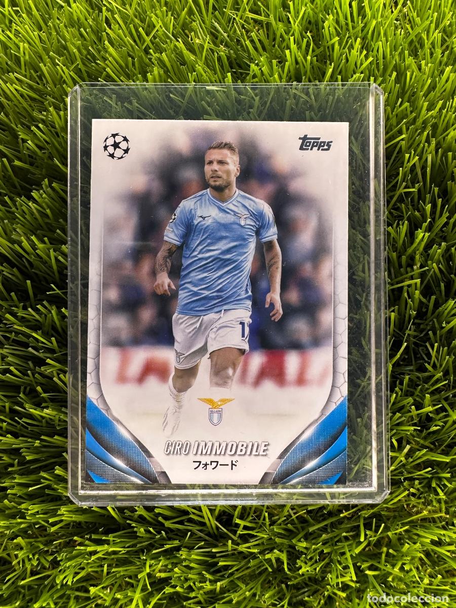 Cromos de F&uacute;tbol: N&ordm; 183 Ciro Immobile Lazio Topps UEFA Clubs Competitions Japan Edition 23 24