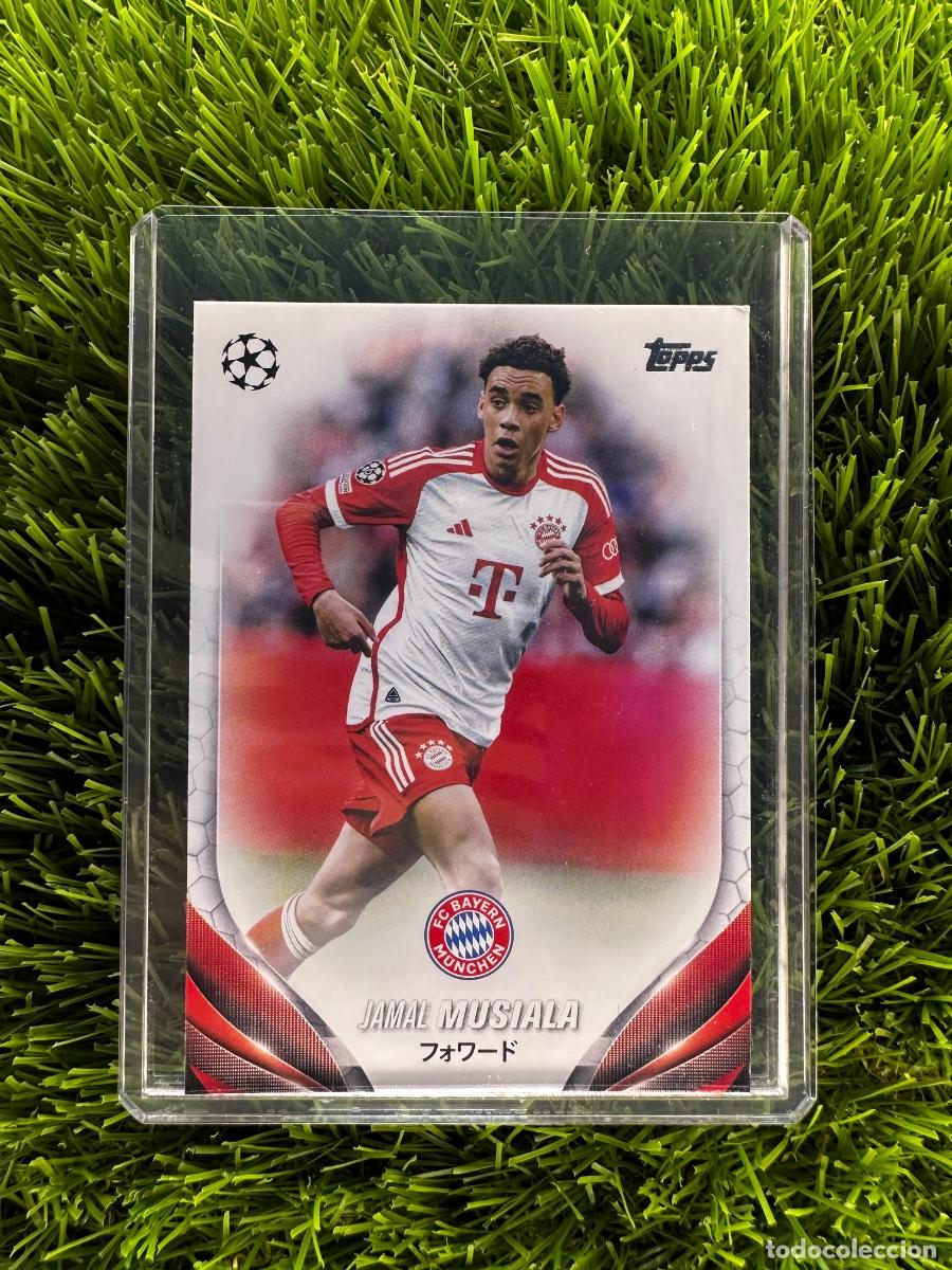 Cromos de F&uacute;tbol: N&ordm; 160 Jamal Musiala Bayern de Munich Topps UEFA Clubs Competitions Japan Edition 23 24