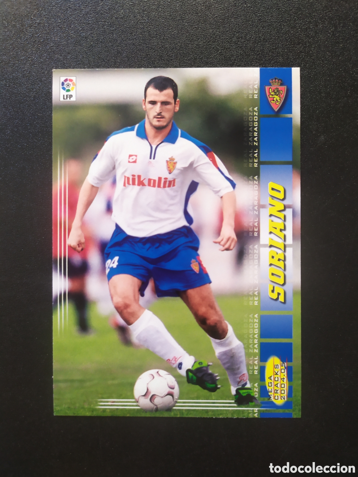 Cromos de F&uacute;tbol: Megacracks 2004 2005 04 05 panini Soriano n&ordm; 351 Real Zaragoza