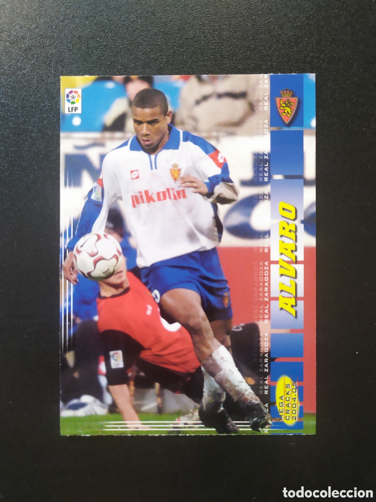 Fu&szlig;ball-Sticker: Megacracks 2004 2005 04 05 panini Alvaro n&ordm; 347 Real Zaragoza