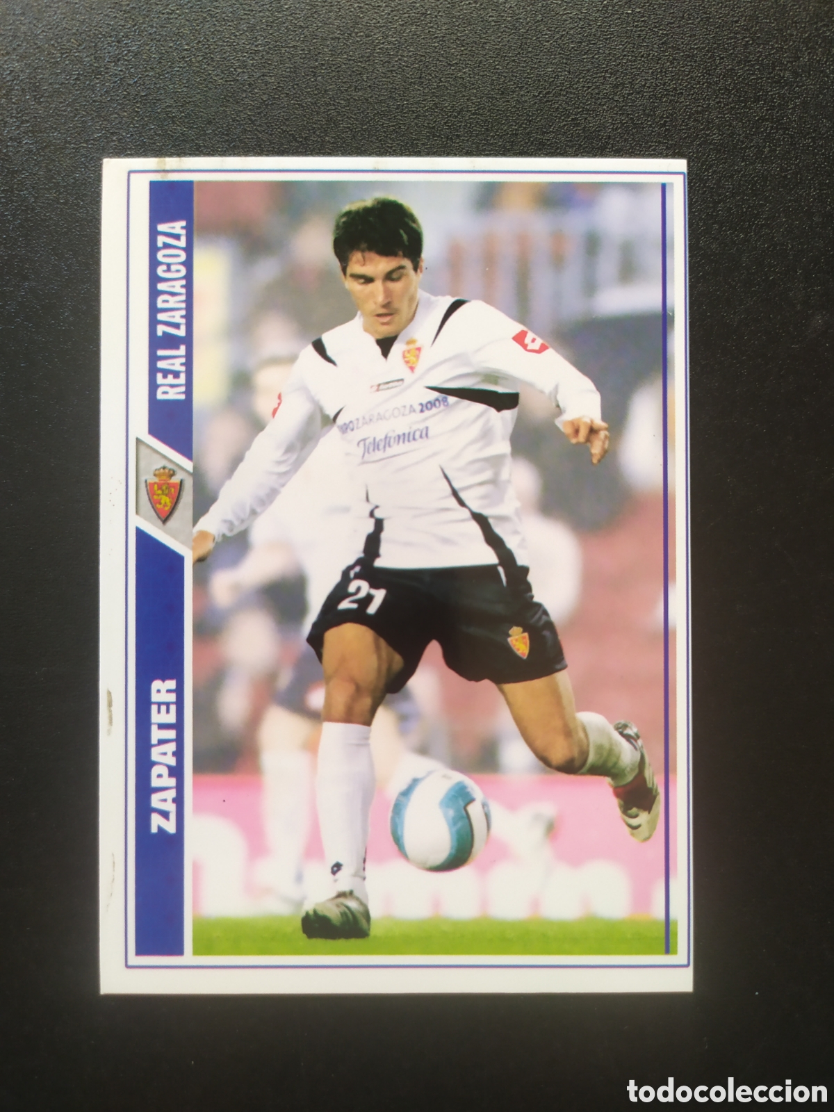 Cromos de F&uacute;tbol: Mundicromo fichas Liga 2007 2008 07 08 Zapater n&deg; 151 Real Zaragoza