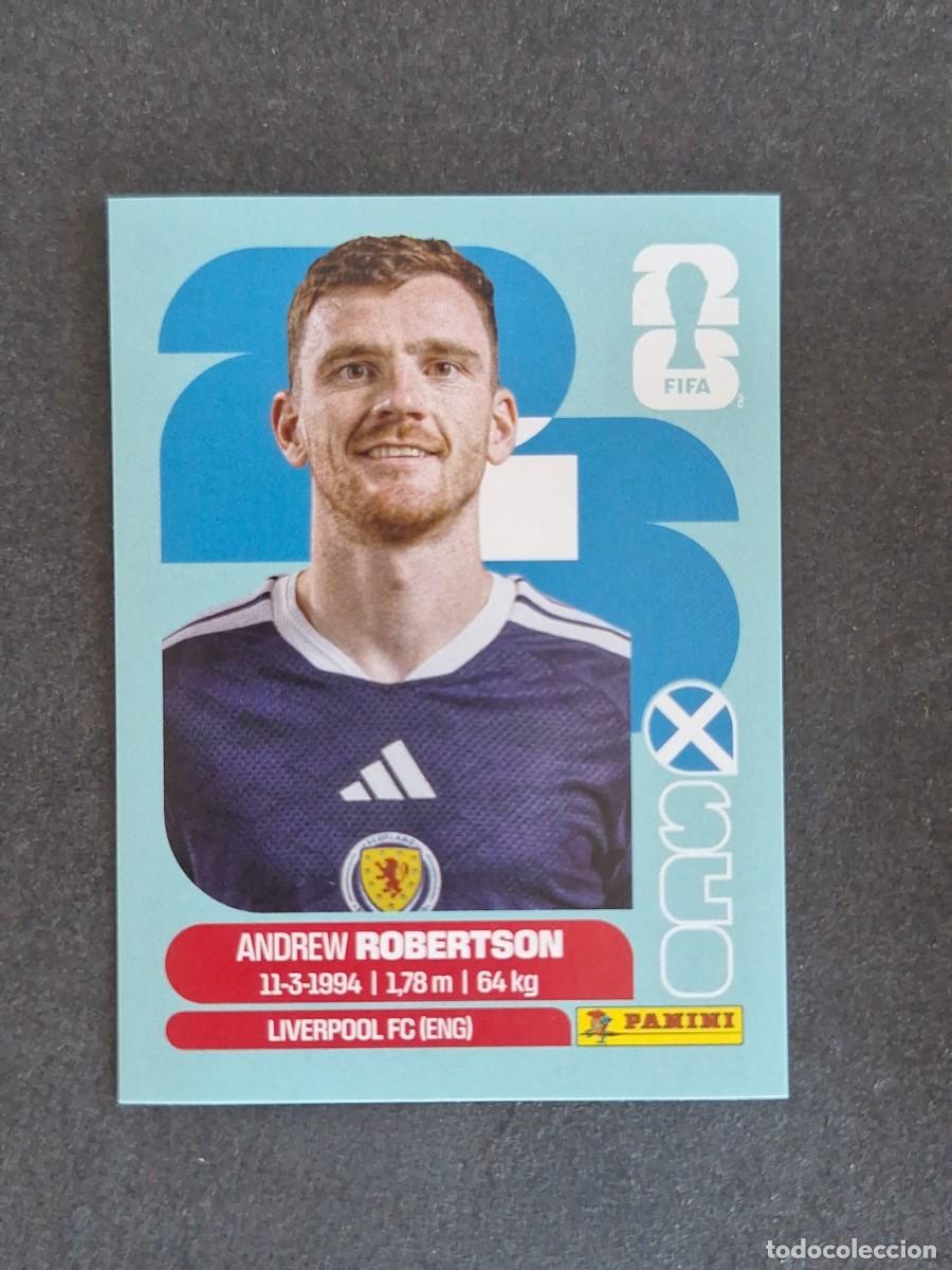 Cromos de F&uacute;tbol: L2 ROBERTSON SELECCION ESCOCIA 6 PANINI MUNDIAL FIFA WORLD CUP 2026 PANINI NUNCA PEGADO SIN PEGAR