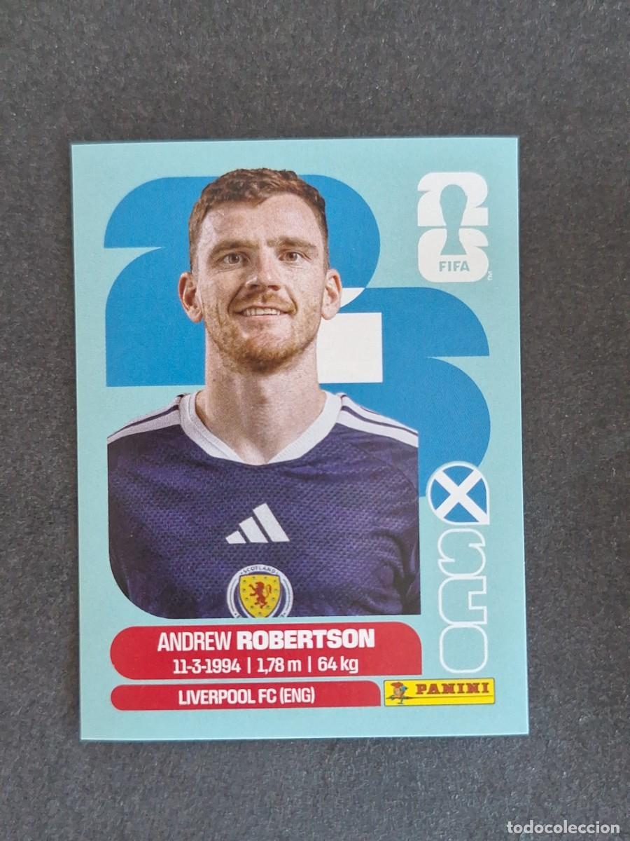 Cromos de F&uacute;tbol: L2 ROBERTSON SELECCION ESCOCIA 6 PANINI MUNDIAL FIFA WORLD CUP 2026 PANINI NUNCA PEGADO SIN PEGAR