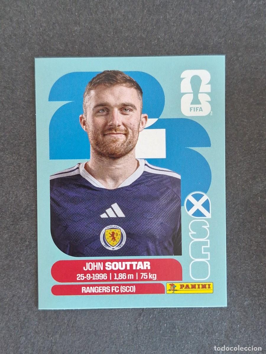 Cromos de F&uacute;tbol: L2 SOUTTAR SELECCION ESCOCIA 8 PANINI MUNDIAL FIFA WORLD CUP 2026 PANINI NUNCA PEGADO SIN PEGAR