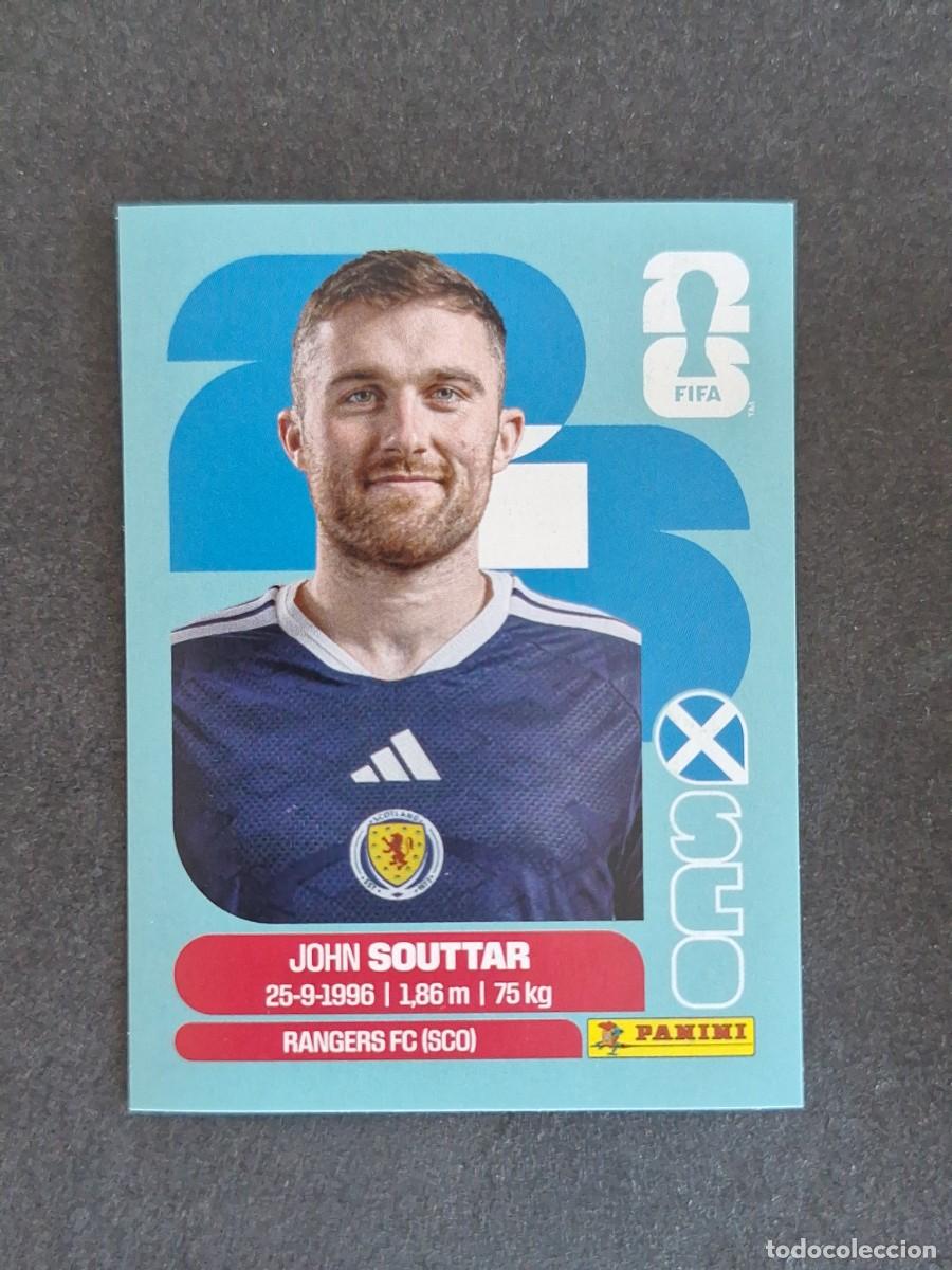 Cromos de F&uacute;tbol: L2 SOUTTAR SELECCION ESCOCIA 8 PANINI MUNDIAL FIFA WORLD CUP 2026 PANINI NUNCA PEGADO SIN PEGAR