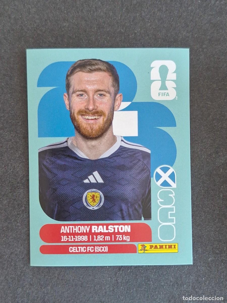 Cromos de F&uacute;tbol: L2 RALSTON SELECCION ESCOCIA 9 PANINI MUNDIAL FIFA WORLD CUP 2026 PANINI NUNCA PEGADO SIN PEGAR