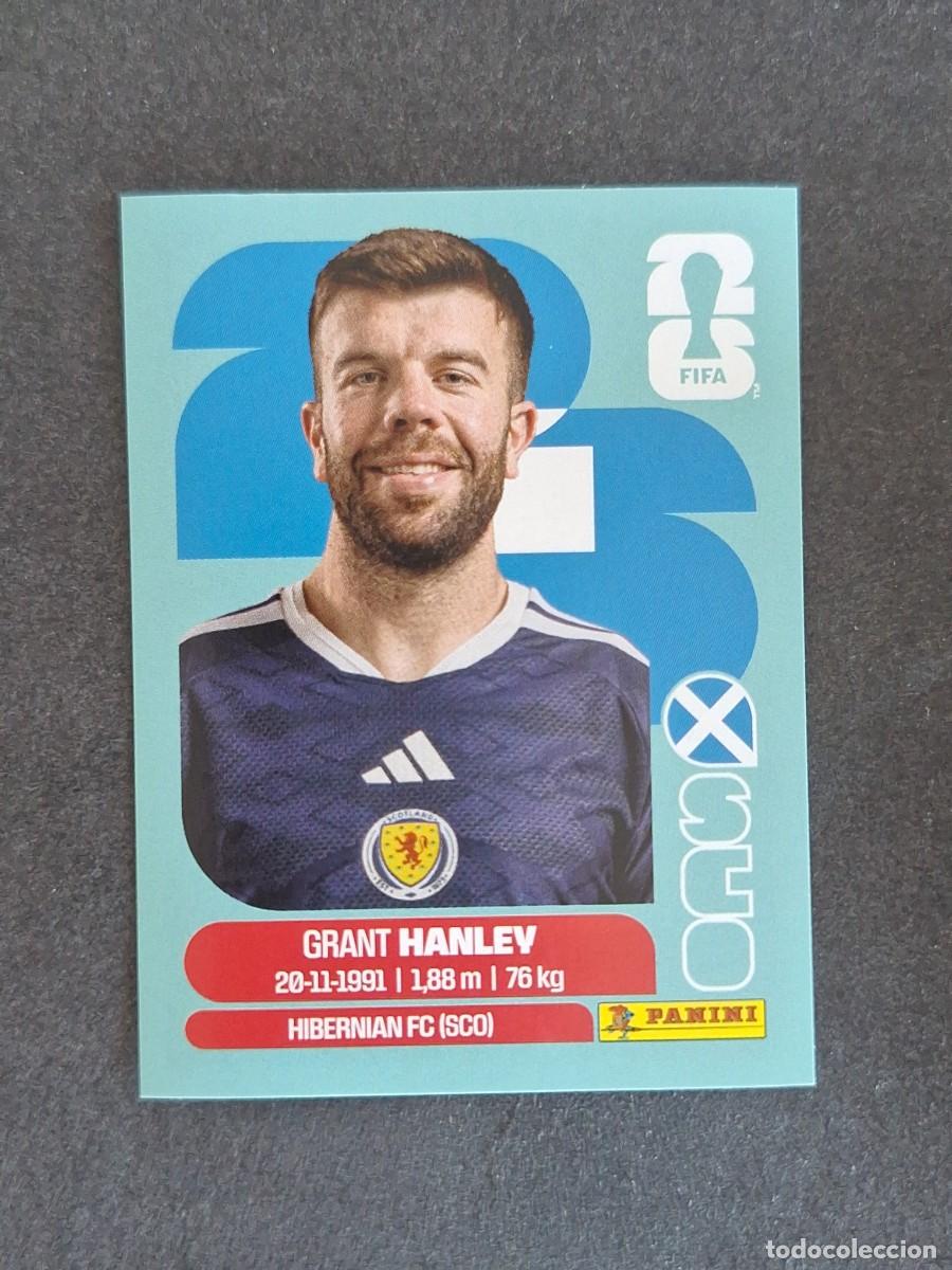 Cromos de F&uacute;tbol: L2 HANLEY SELECCION ESCOCIA 10 PANINI MUNDIAL FIFA WORLD CUP 2026 PANINI NUNCA PEGADO SIN PEGAR