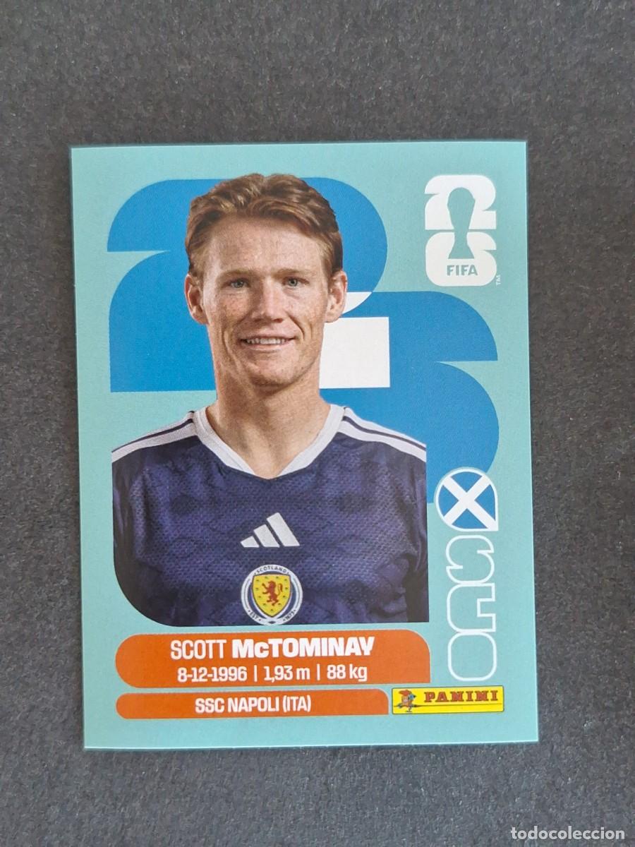 Cromos de F&uacute;tbol: L2 McTOMINAY SELECCION ESCOCIA 11 PANINI MUNDIAL FIFA WORLD CUP 2026 PANINI NUNCA PEGADO SIN PEGAR