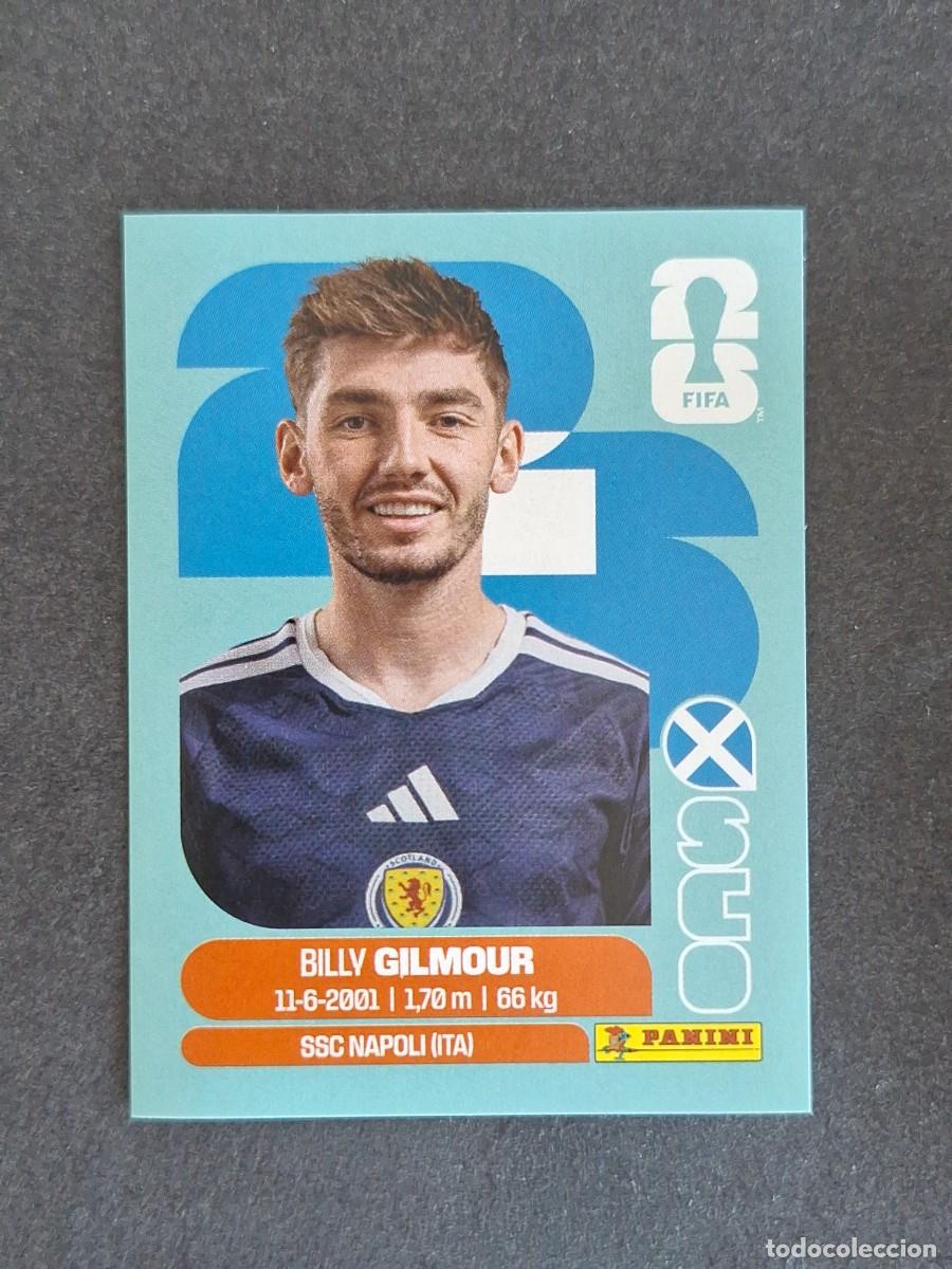 Cromos de F&uacute;tbol: L2 GILMOUR SELECCION ESCOCIA 12 PANINI MUNDIAL FIFA WORLD CUP 2026 PANINI NUNCA PEGADO SIN PEGAR