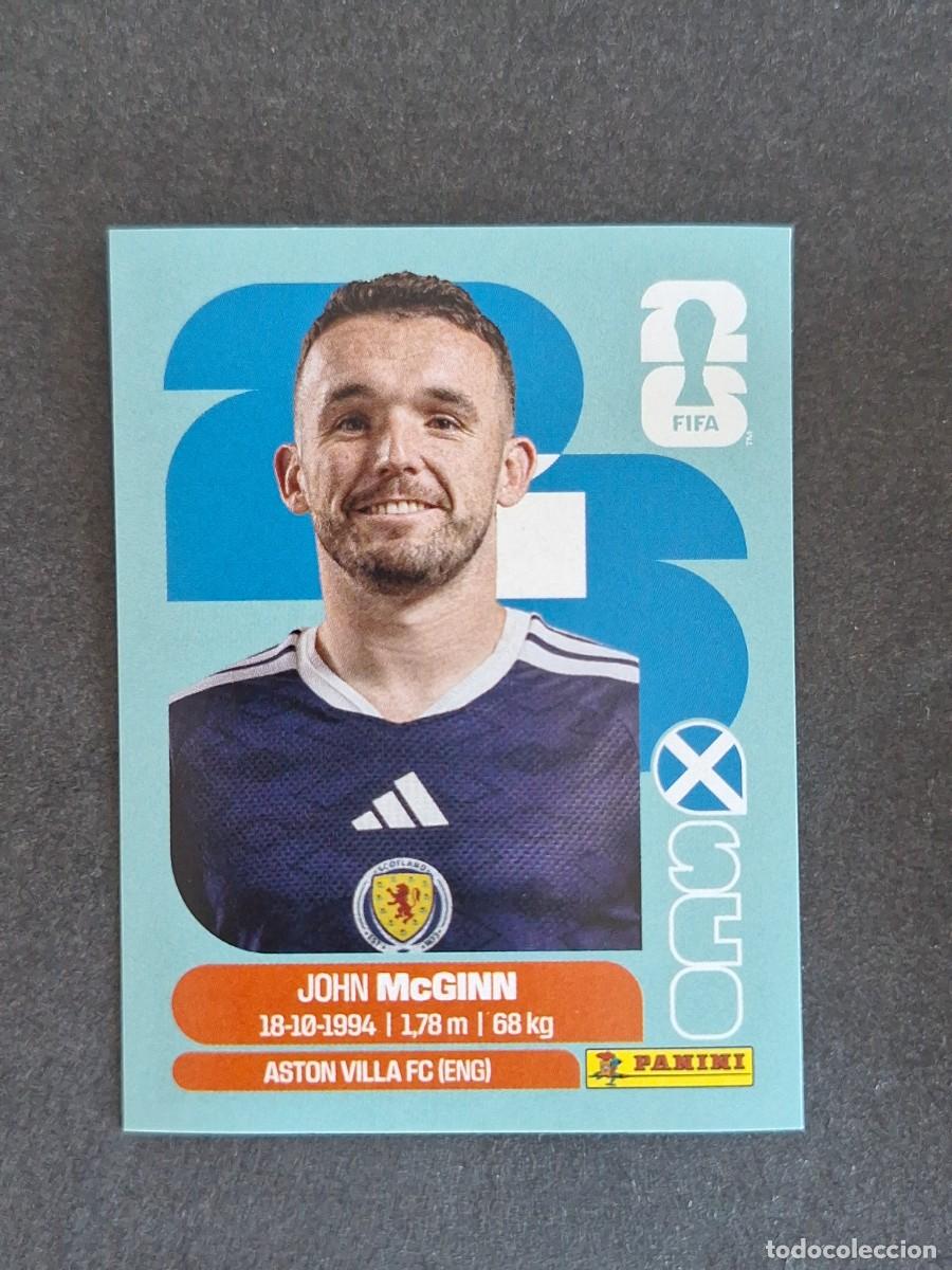 Fu&szlig;ball-Sticker: L2 McGINN SELECCION ESCOCIA 17 PANINI MUNDIAL FIFA WORLD CUP 2026 PANINI NUNCA PEGADO SIN PEGAR