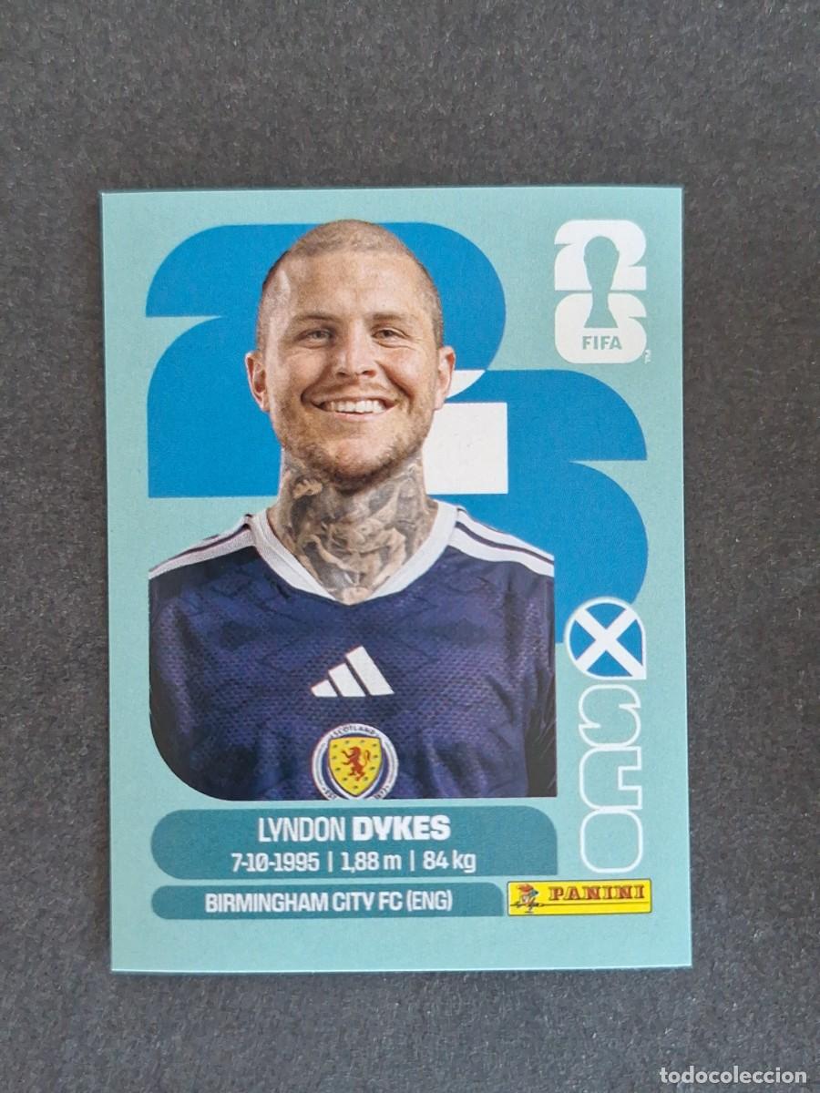 Fu&szlig;ball-Sticker: L2 DYKES SELECCION ESCOCIA 18 PANINI MUNDIAL FIFA WORLD CUP 2026 PANINI NUNCA PEGADO SIN PEGAR