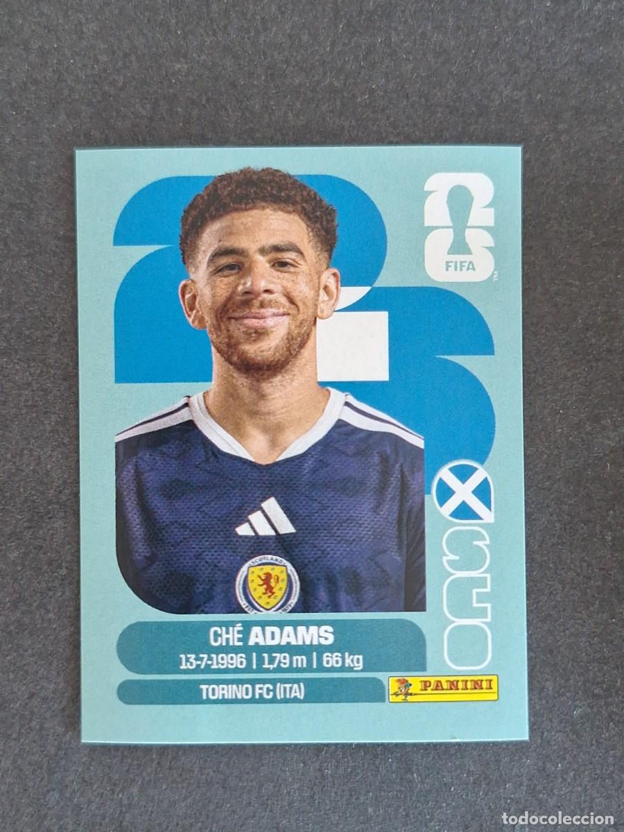 Cromos de F&uacute;tbol: L2 ADAMS SELECCION ESCOCIA 19 PANINI MUNDIAL FIFA WORLD CUP 2026 PANINI NUNCA PEGADO SIN PEGAR