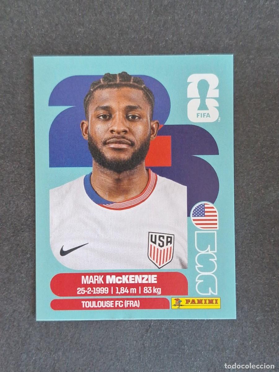 Cromos de F&uacute;tbol: L2 McKENZIE SELECCION USA 5 PANINI MUNDIAL FIFA WORLD CUP 2026 PANINI NUNCA PEGADO SIN PEGAR