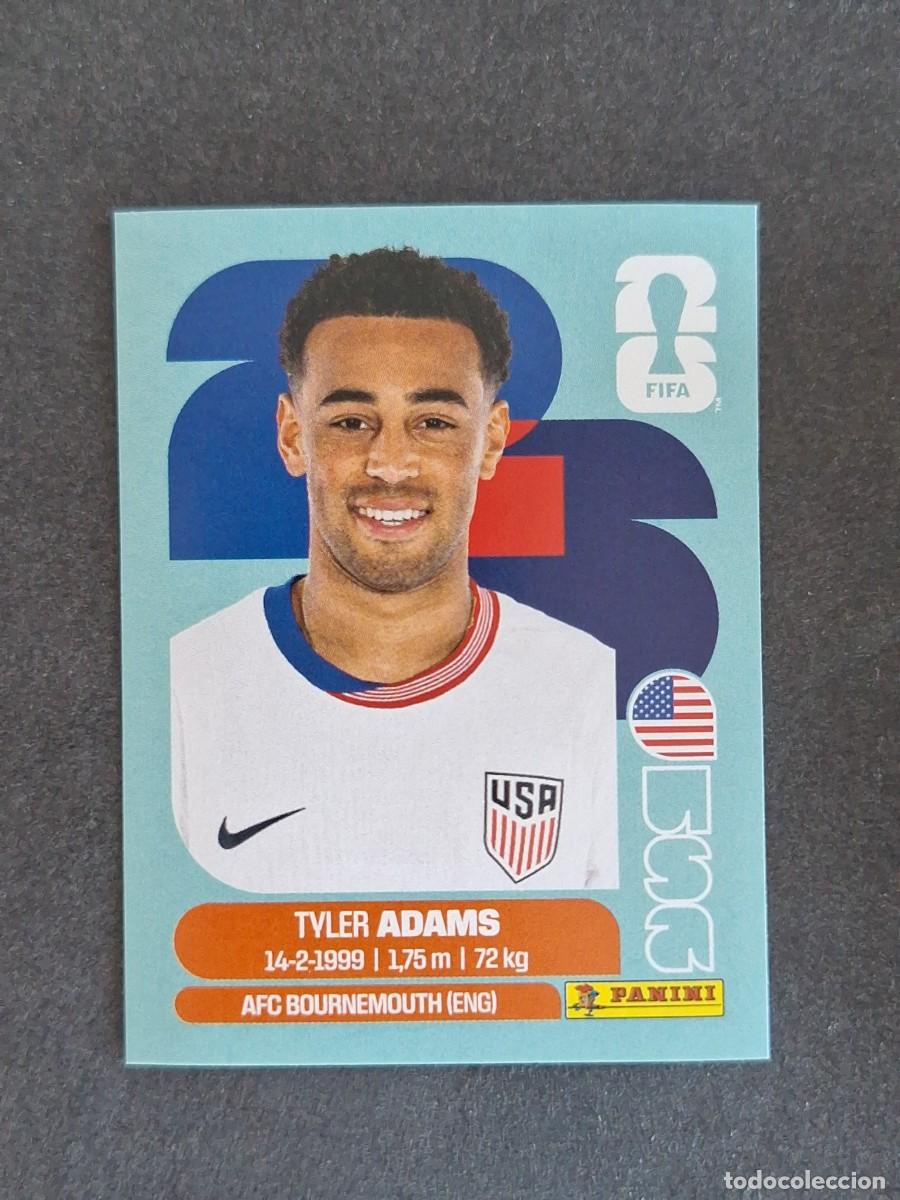 Cromos de F&uacute;tbol: L2 ADAMS SELECCION USA 8 PANINI MUNDIAL FIFA WORLD CUP 2026 PANINI NUNCA PEGADO SIN PEGAR