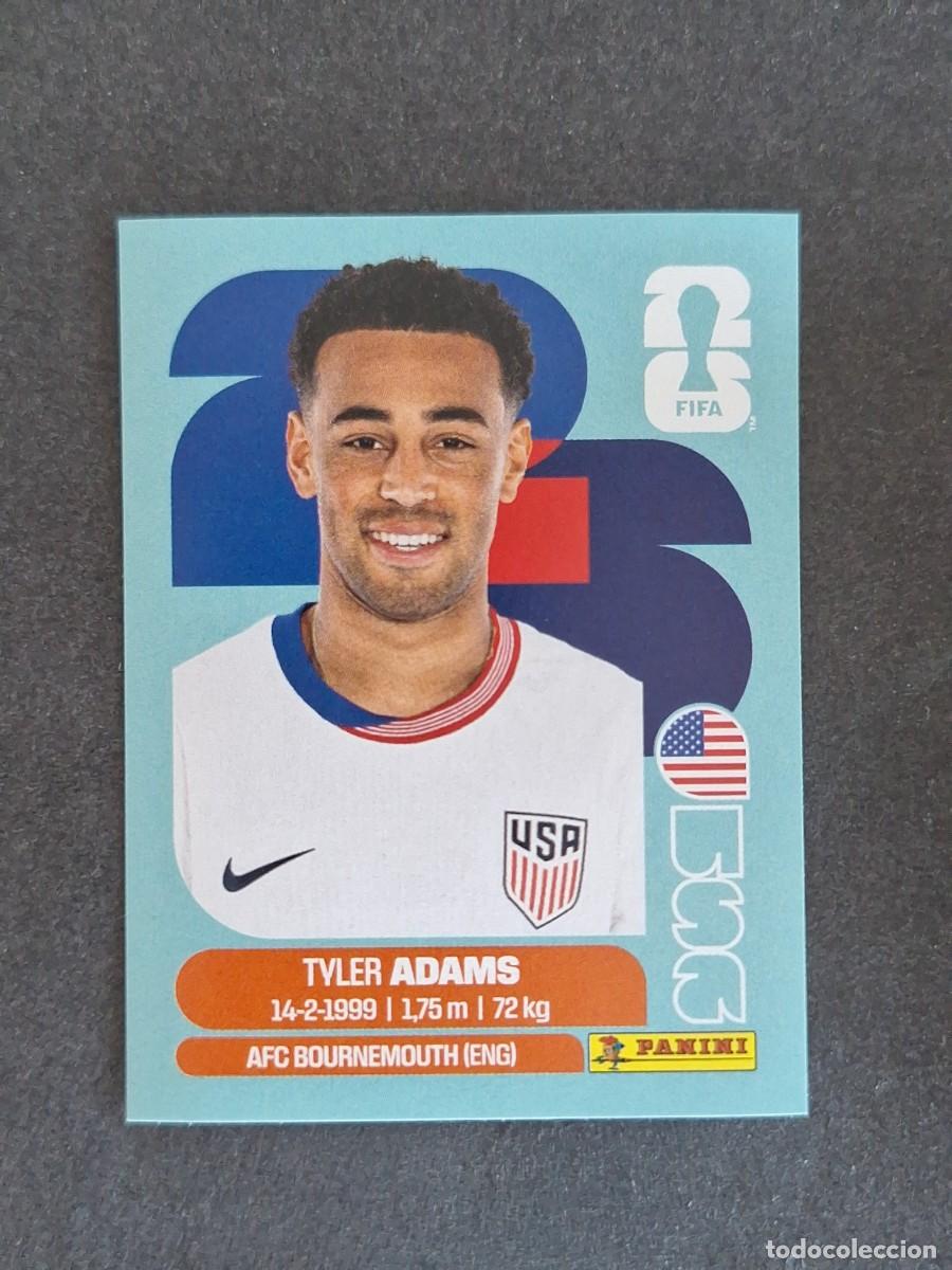 Cromos de F&uacute;tbol: L2 ADAMS SELECCION USA 8 PANINI MUNDIAL FIFA WORLD CUP 2026 PANINI NUNCA PEGADO SIN PEGAR