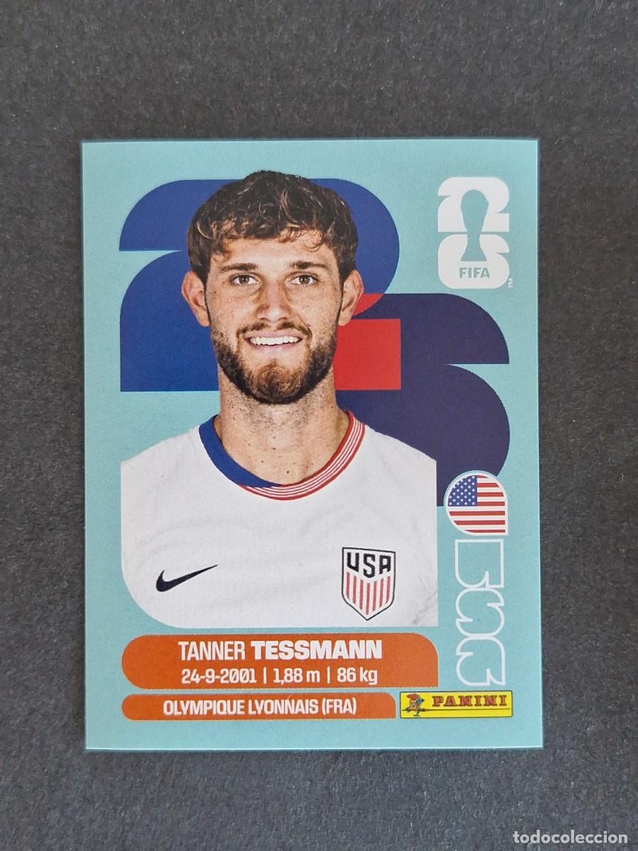 Cromos de F&uacute;tbol: L2 TESSMANN SELECCION USA 9 PANINI MUNDIAL FIFA WORLD CUP 2026 PANINI NUNCA PEGADO SIN PEGAR