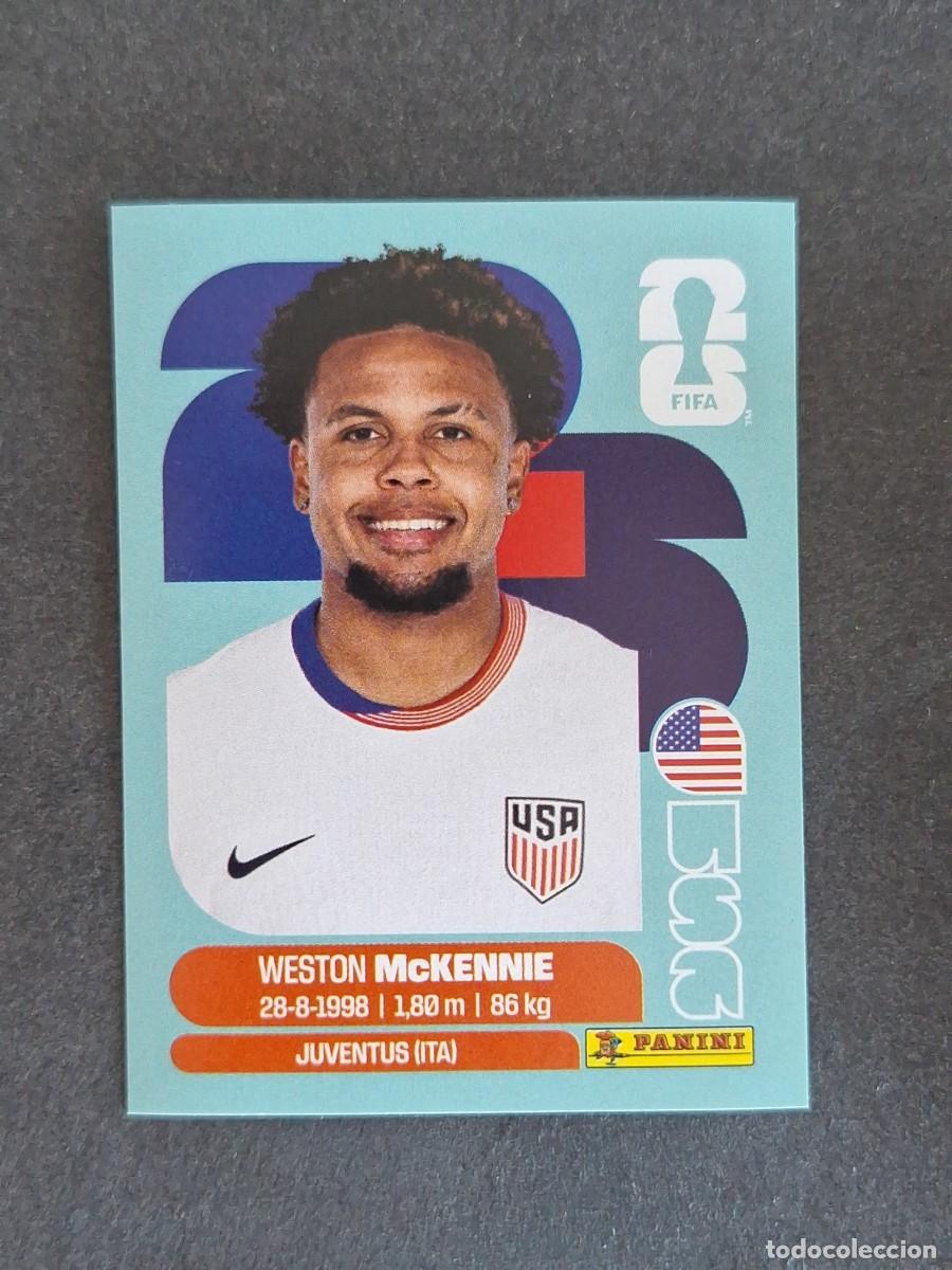 Cromos de F&uacute;tbol: L2 McKENNIE SELECCION USA 10 PANINI MUNDIAL FIFA WORLD CUP 2026 PANINI NUNCA PEGADO SIN PEGAR
