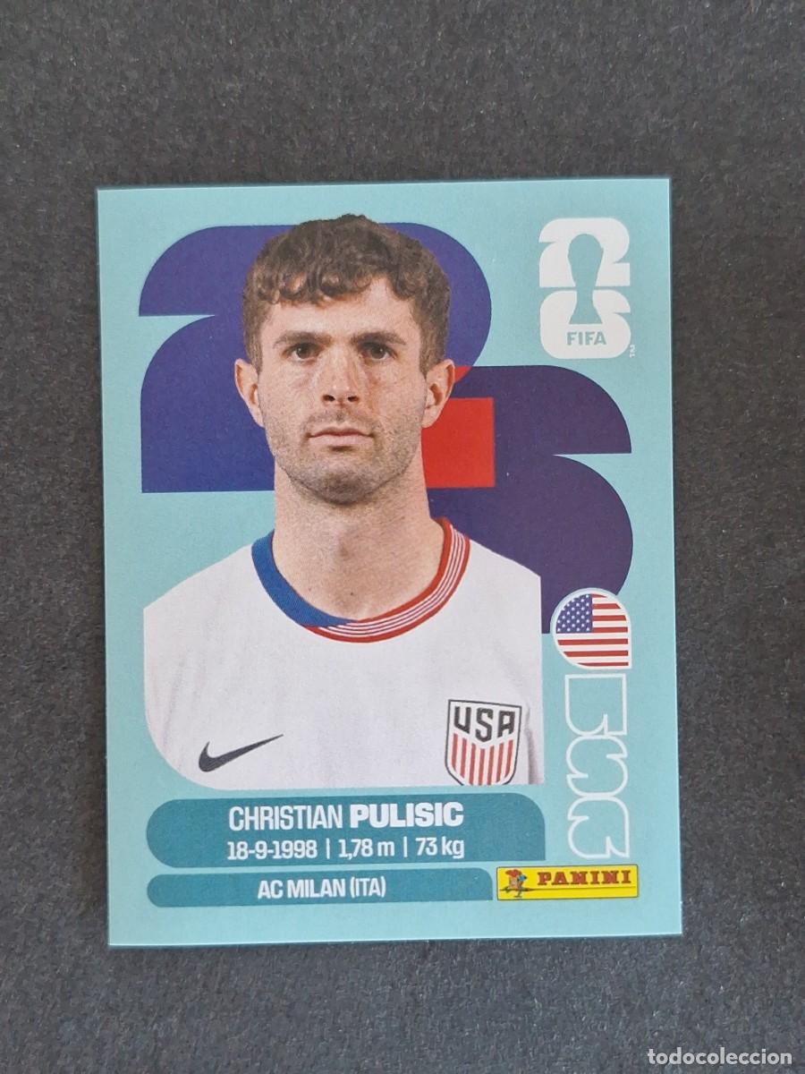 Cromos de F&uacute;tbol: L2 PULISIC SELECCION USA 16 PANINI MUNDIAL FIFA WORLD CUP 2026 PANINI NUNCA PEGADO SIN PEGAR