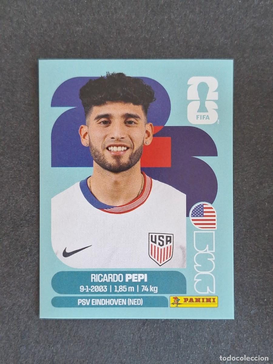 Cromos de F&uacute;tbol: L2 PEPI SELECCION USA 18 PANINI MUNDIAL FIFA WORLD CUP 2026 PANINI NUNCA PEGADO SIN PEGAR