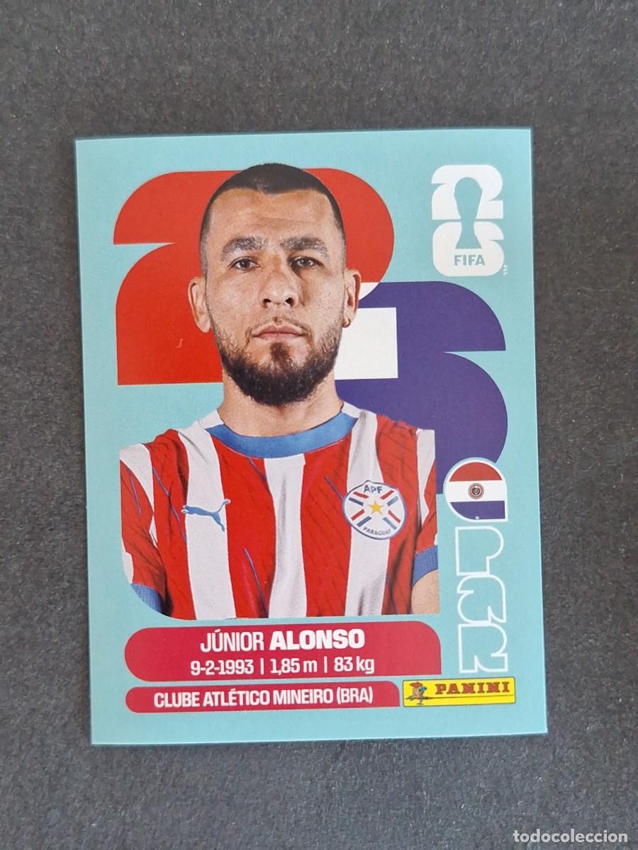 Cromos de F&uacute;tbol: L2 ALONSO SELECCION PARAGUAY 8 PANINI MUNDIAL FIFA WORLD CUP 2026 PANINI NUNCA PEGADO SIN PEGAR