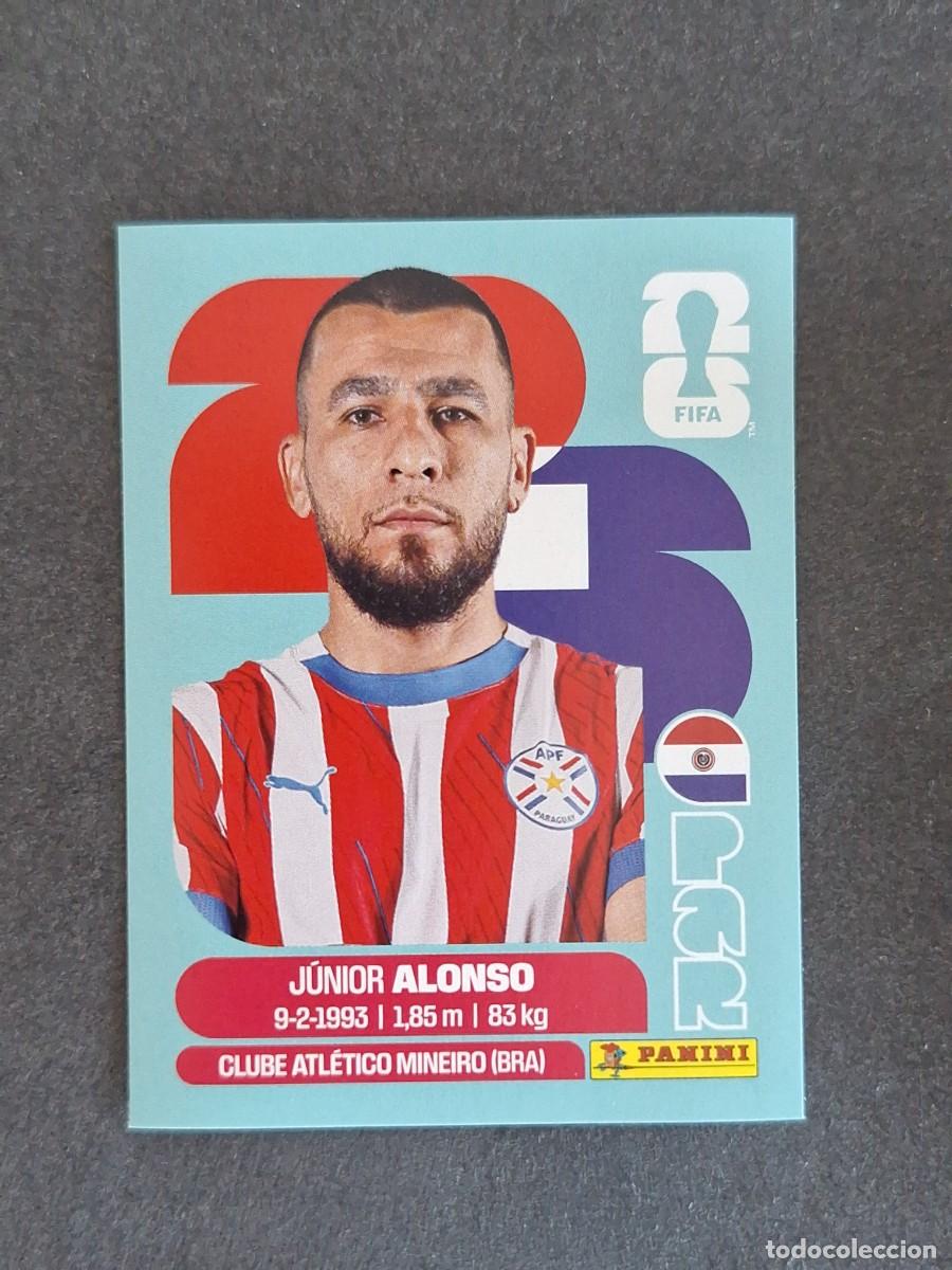 Cromos de F&uacute;tbol: L2 ALONSO SELECCION PARAGUAY 8 PANINI MUNDIAL FIFA WORLD CUP 2026 PANINI NUNCA PEGADO SIN PEGAR
