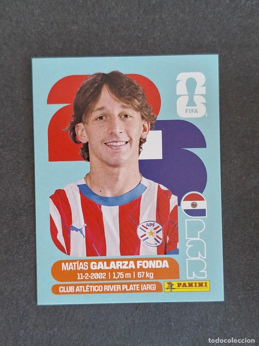Cromos de F&uacute;tbol: L2 GALARZA FONDA SELECCION PARAGUAY 14 PANINI MUNDIAL FIFA WORLD CUP 2026 PANINI NUNCA PEGADO
