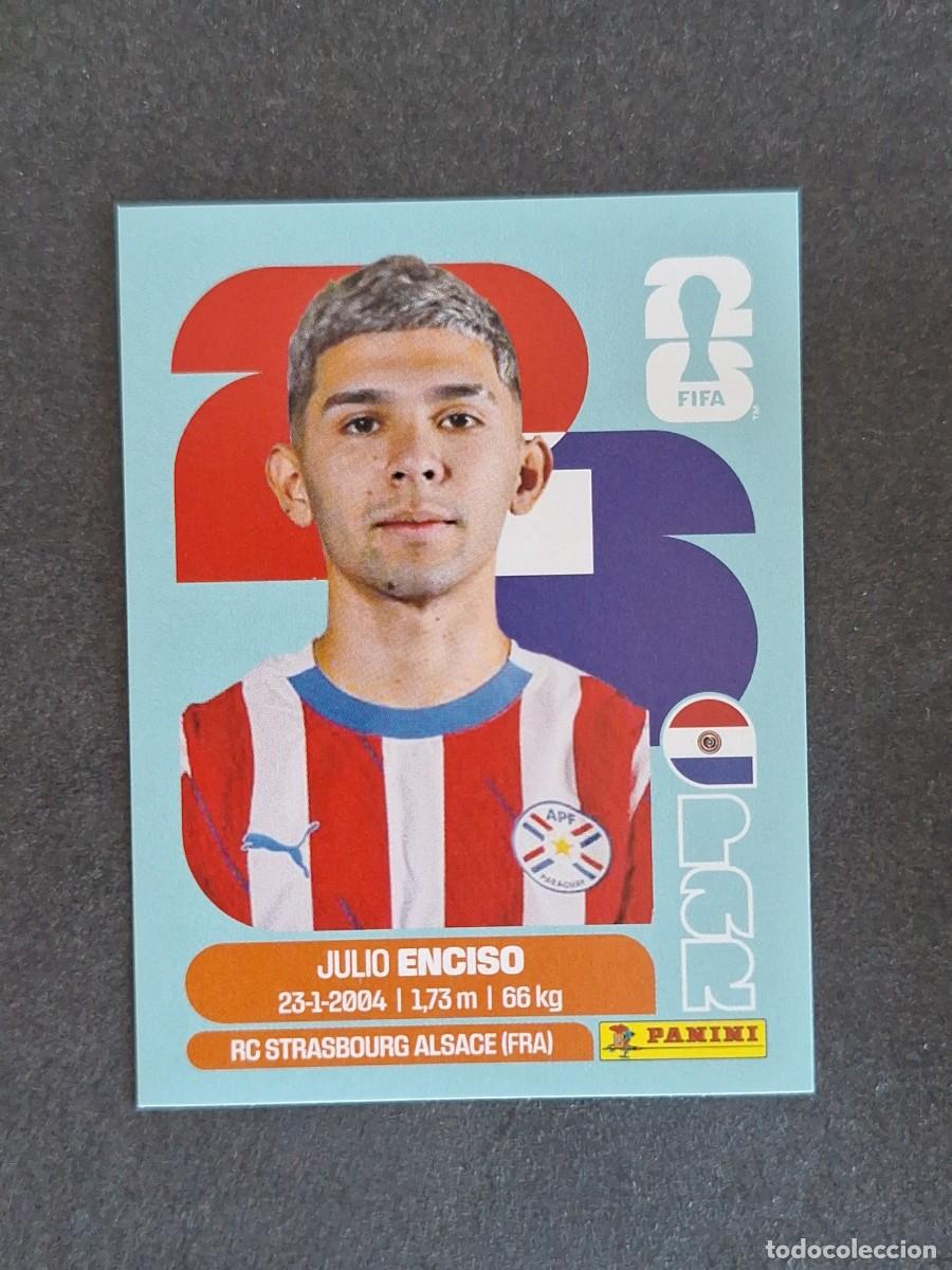 Cromos de F&uacute;tbol: L2 ENCISO SELECCION PARAGUAY 15 PANINI MUNDIAL FIFA WORLD CUP 2026 PANINI NUNCA PEGADO SIN PEGAR