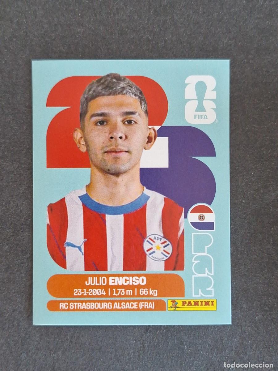 Cromos de F&uacute;tbol: L2 ENCISO SELECCION PARAGUAY 15 PANINI MUNDIAL FIFA WORLD CUP 2026 PANINI NUNCA PEGADO SIN PEGAR