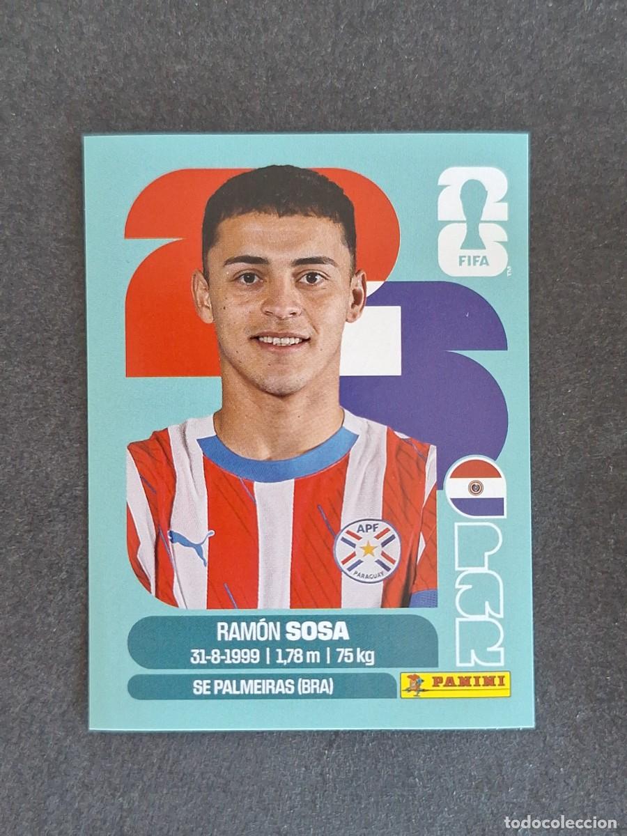 Cromos de F&uacute;tbol: L2 SOSA SELECCION PARAGUAY 16 PANINI MUNDIAL FIFA WORLD CUP 2026 PANINI NUNCA PEGADO SIN PEGAR