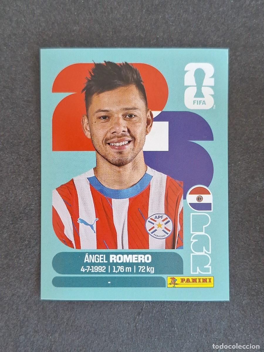 Cromos de F&uacute;tbol: L2 ROMERO SELECCION PARAGUAY 19 PANINI MUNDIAL FIFA WORLD CUP 2026 PANINI NUNCA PEGADO SIN PEGAR