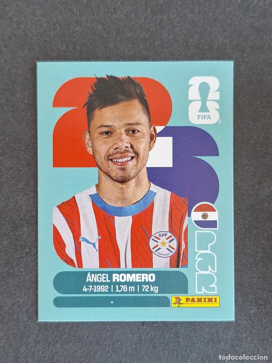 Cromos de F&uacute;tbol: L2 ROMERO SELECCION PARAGUAY 19 PANINI MUNDIAL FIFA WORLD CUP 2026 PANINI NUNCA PEGADO SIN PEGAR