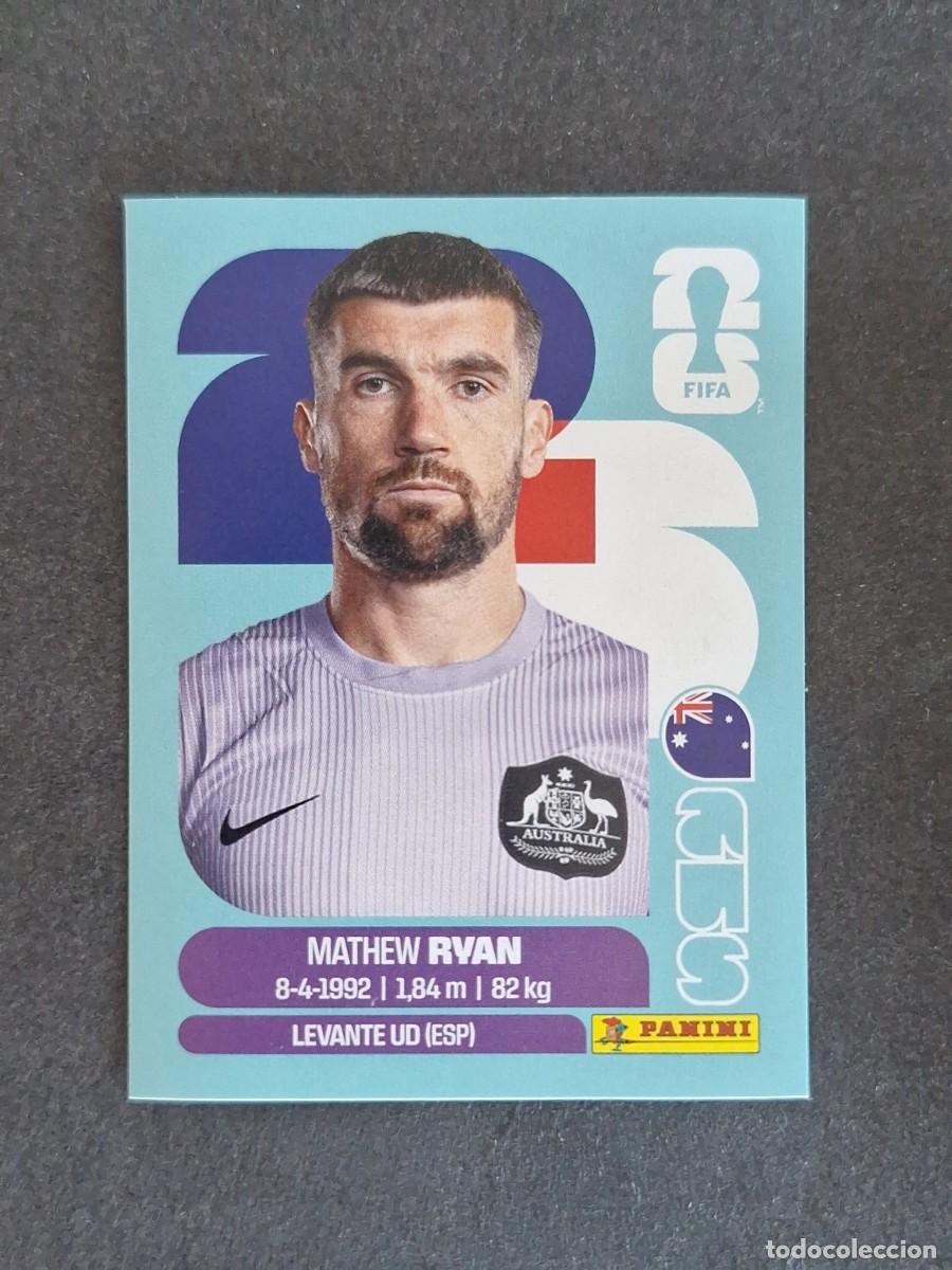 Cromos de F&uacute;tbol: L2 RYAN SELECCION AUSTRALIA 2 PANINI MUNDIAL FIFA WORLD CUP 2026 PANINI NUNCA PEGADO SIN PEGAR