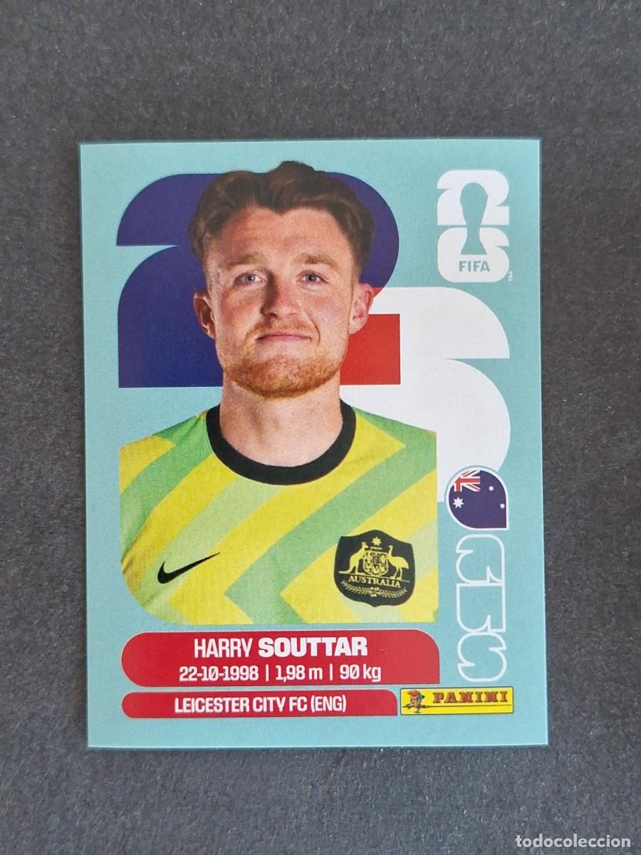 Cromos de F&uacute;tbol: L2 SOUTTAR SELECCION AUSTRALIA 4 PANINI MUNDIAL FIFA WORLD CUP 2026 PANINI NUNCA PEGADO SIN PEGAR