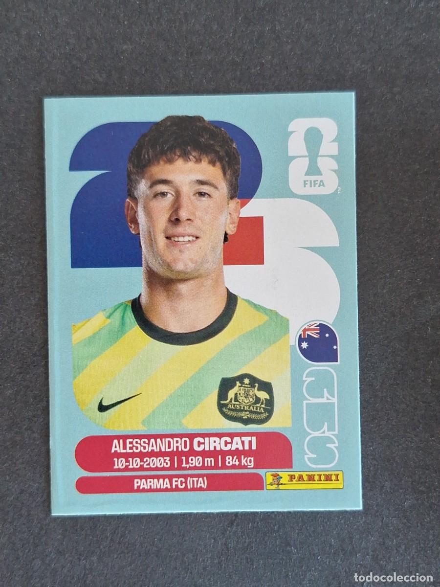 Cromos de F&uacute;tbol: L2 CIRCATI SELECCION AUSTRALIA 5 PANINI MUNDIAL FIFA WORLD CUP 2026 PANINI NUNCA PEGADO SIN PEGAR
