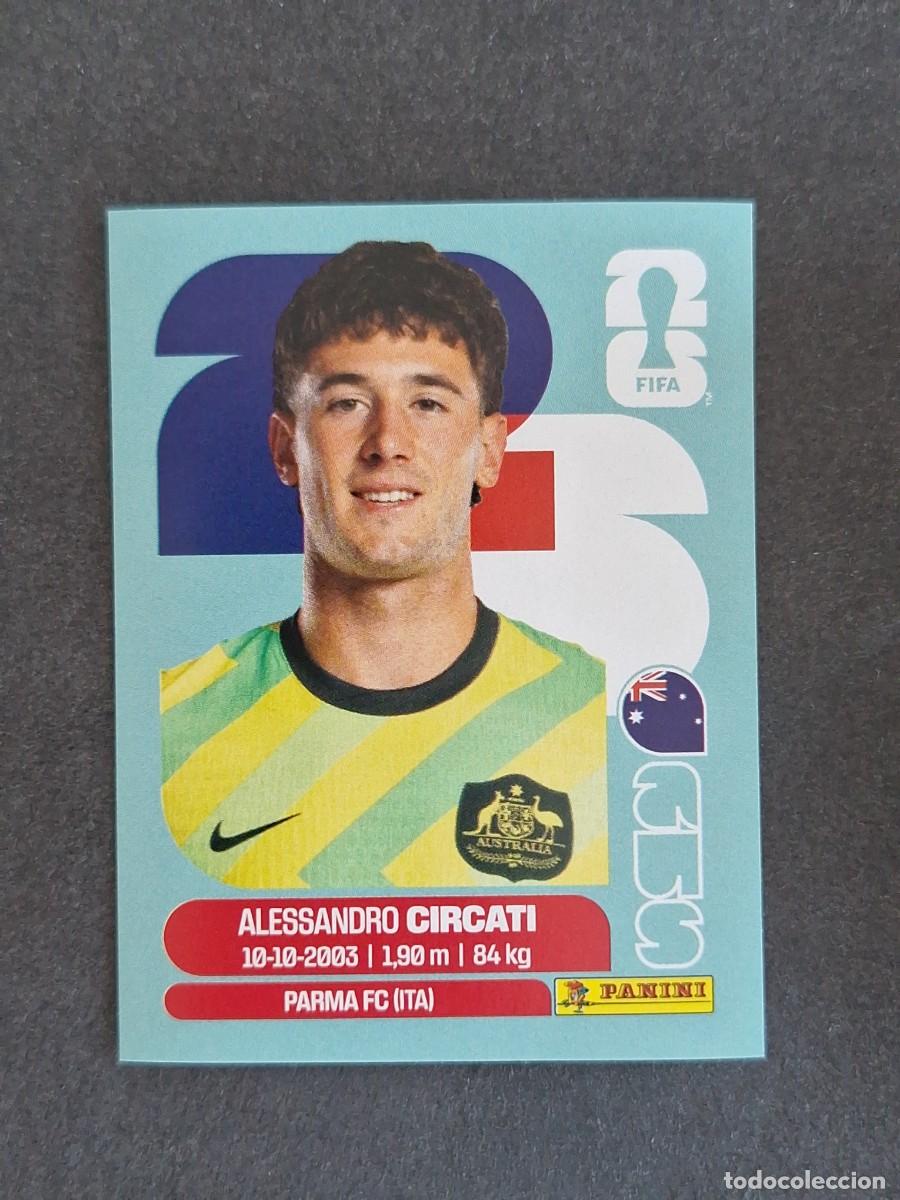 Cromos de F&uacute;tbol: L2 CIRCATI SELECCION AUSTRALIA 5 PANINI MUNDIAL FIFA WORLD CUP 2026 PANINI NUNCA PEGADO SIN PEGAR